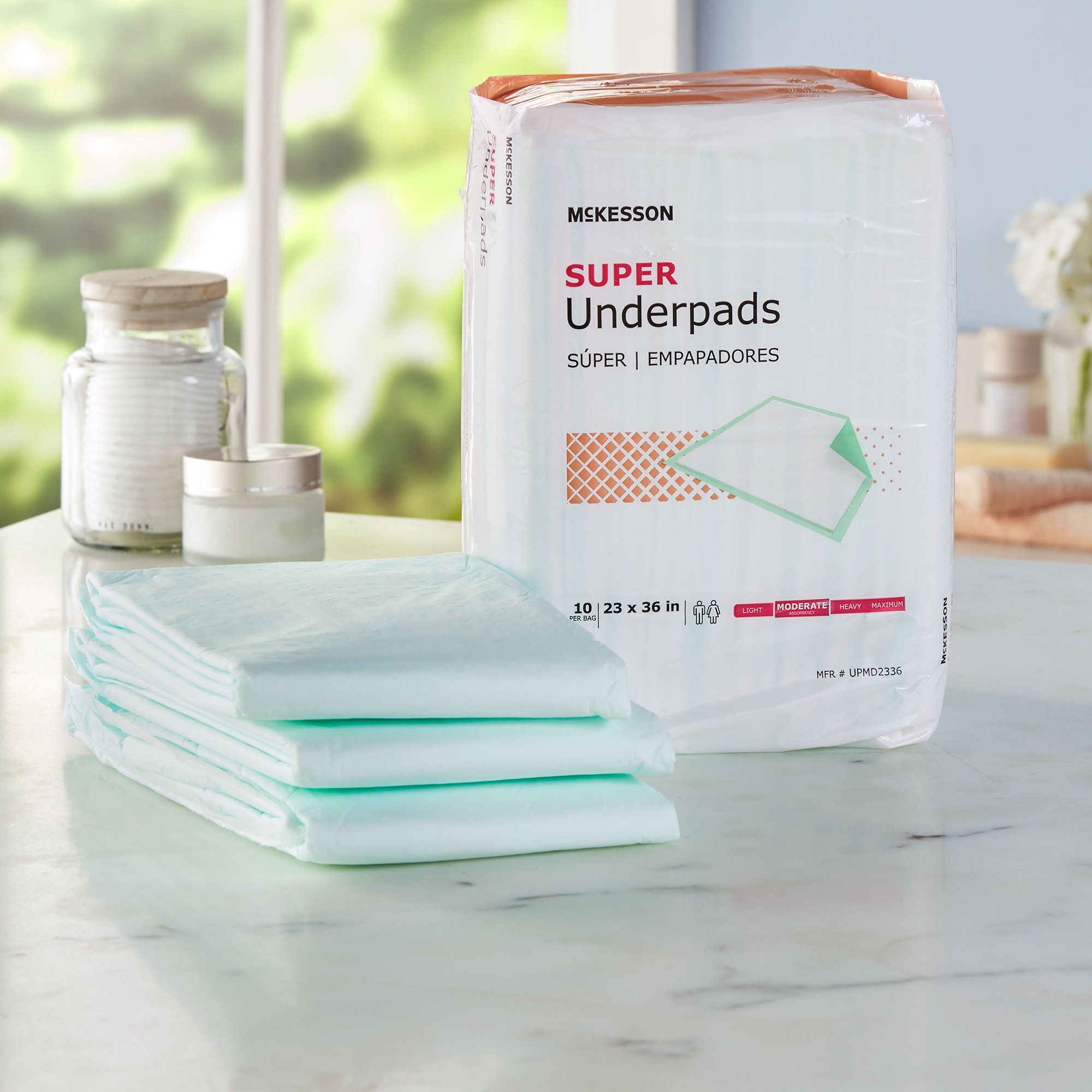 McKesson Brand - UPMD2336 McKesson Super Moderate Absorbency Underpad