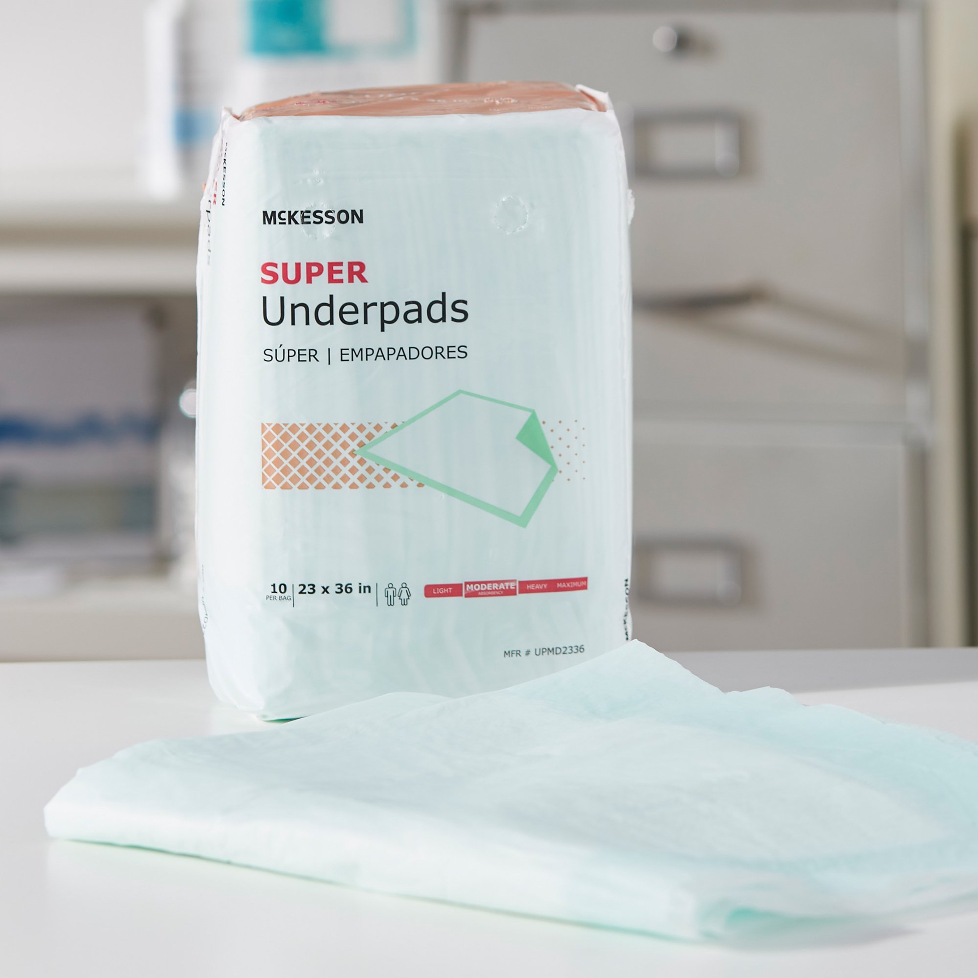 McKesson Brand - UPMD2336 McKesson Super Moderate Absorbency Underpad
