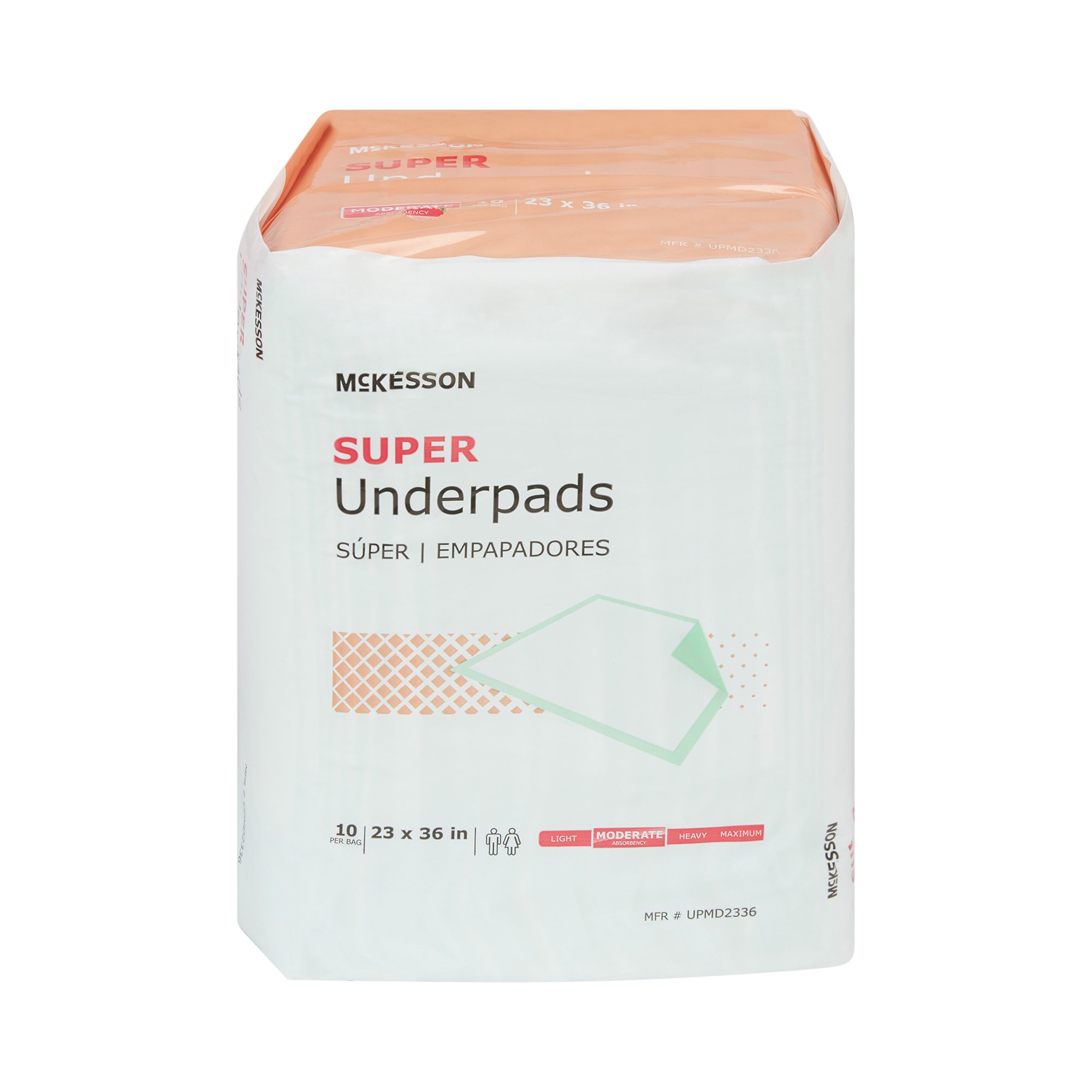 McKesson Brand - UPMD2336 McKesson Super Moderate Absorbency Underpad