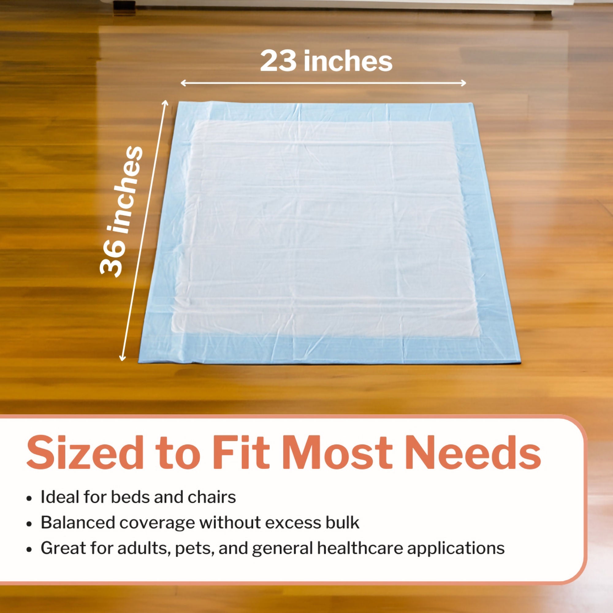 McKesson Ultra Breathable Disposable Underpad UPHV2336 by McKesson Brand