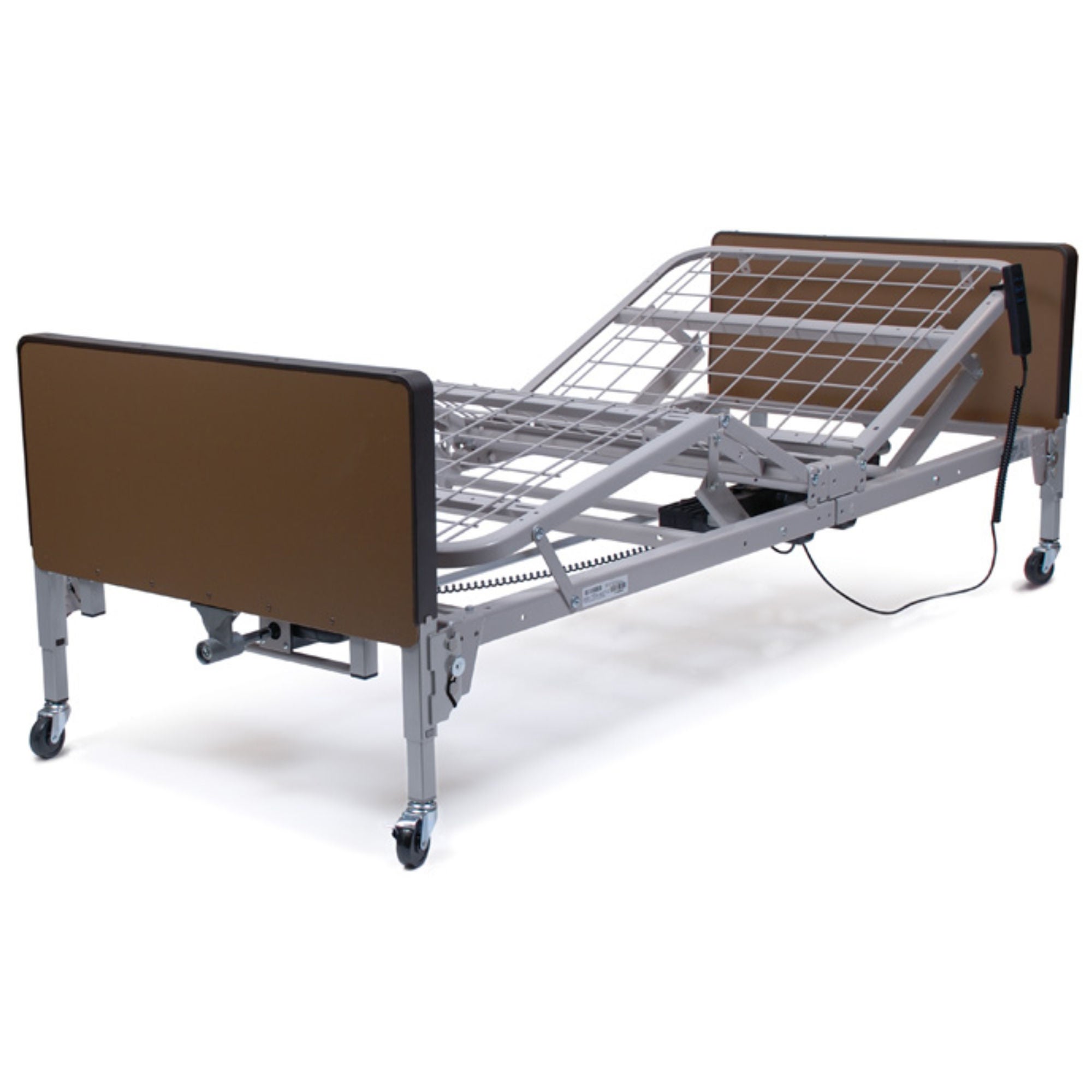 Graham-Field - US0458PL-RPKG Electric Bed Patriot™ Home Care High-Low 87 Inch Length Grid Sleep Deck 3 Functions 13 to 23-1/2 Inch Height Range