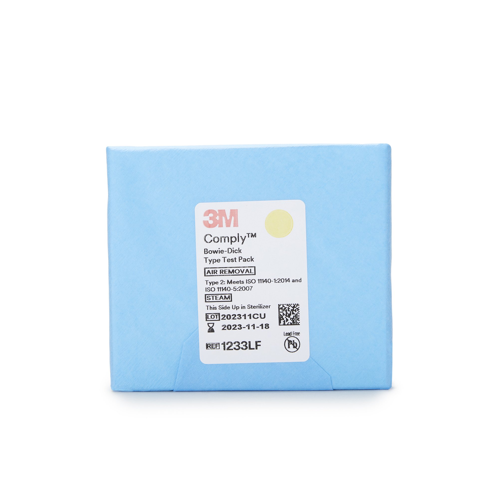 Solventum Corporation - 1233LF 3M™ Comply™ Sterilization Bowie-Dick Test Pack
