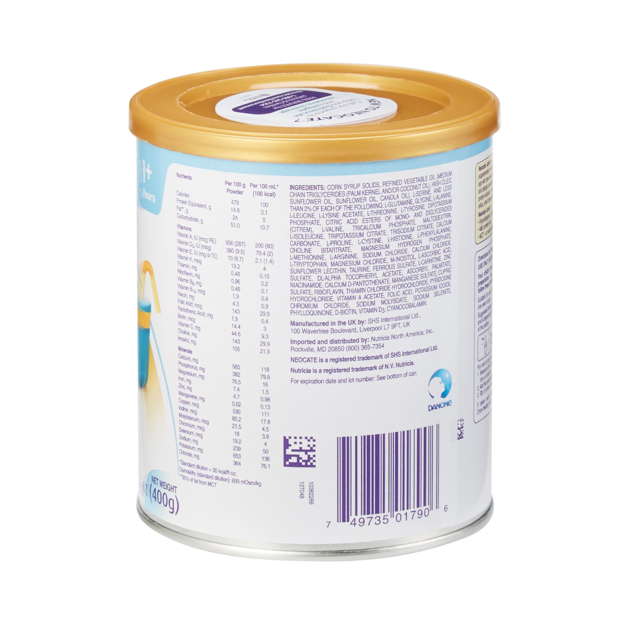 Nutricia North America - 127048 Neocate® Junior Amino Acid–Based Powdered Formula