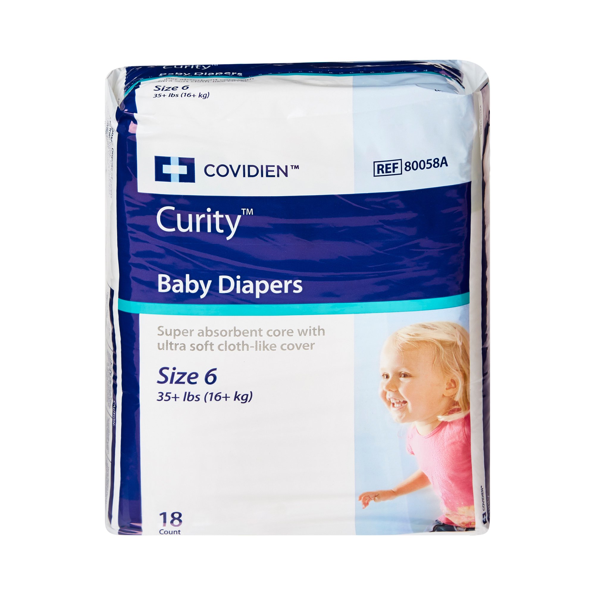 Cardinal - 80058A Curity Unisex Baby Diapers