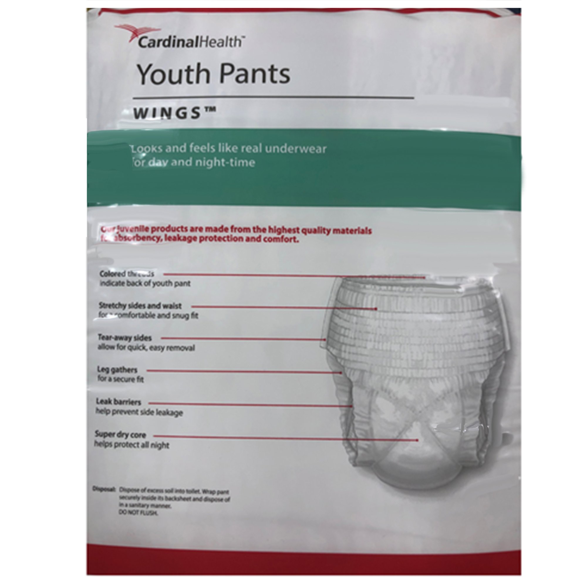 Cardinal - 70073A Curity Youth Pants Unisex