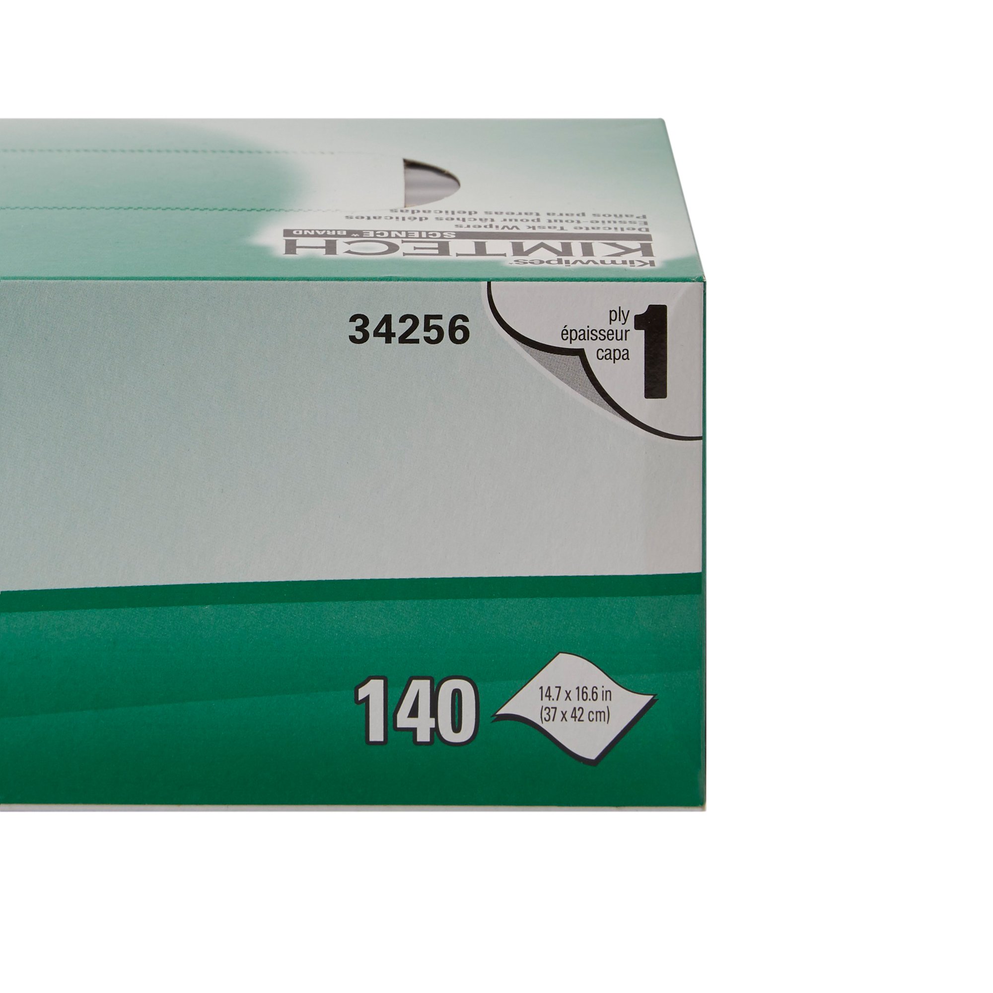 Kimberly Clark 34256 - Kimtech Science™ Kimwipes™ Delicate Task Wipes, One Ply - 1/Box, 15/Case