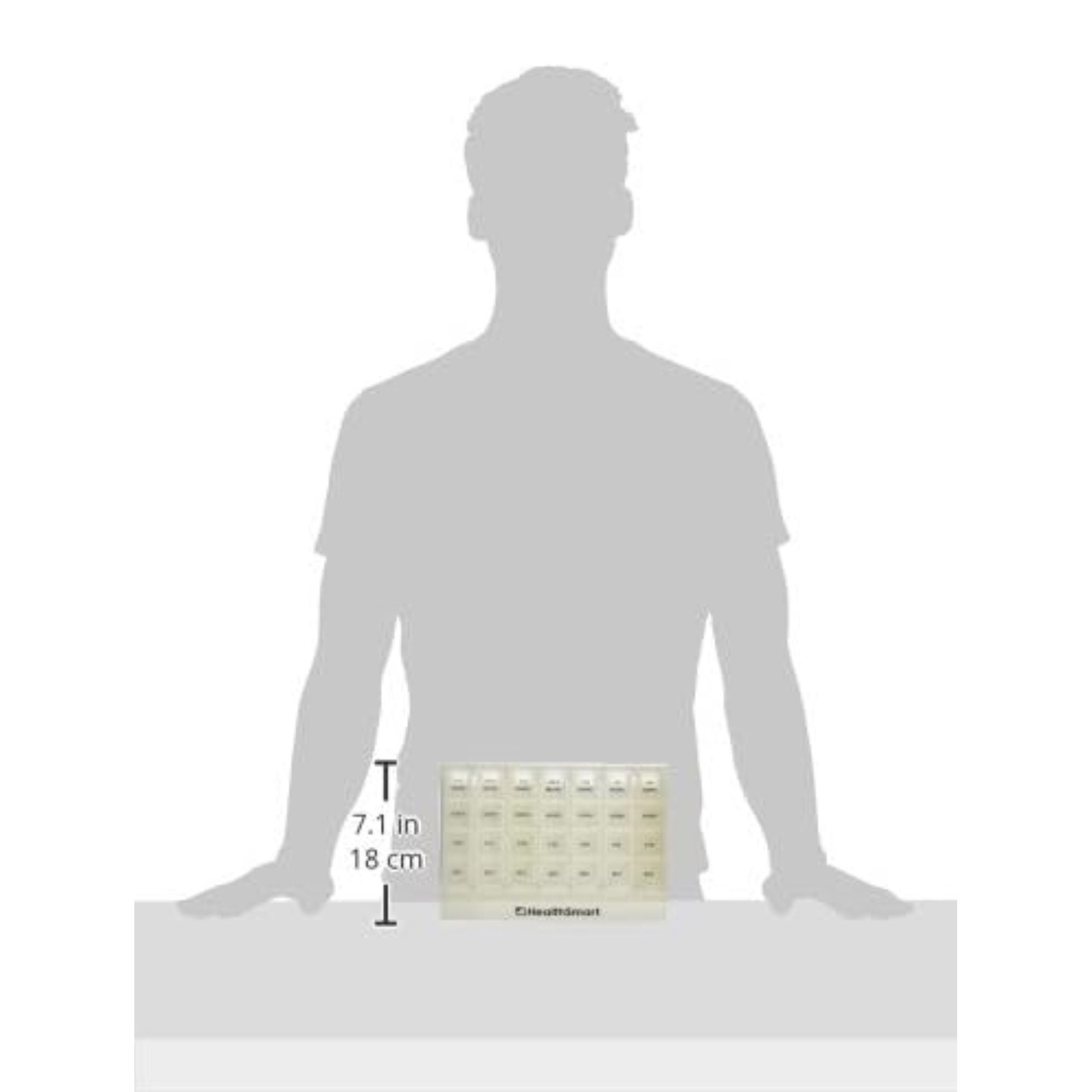 Mabis Healthcare - 640-8223-0000 HealthSmart® 7-Day Pill Organizer