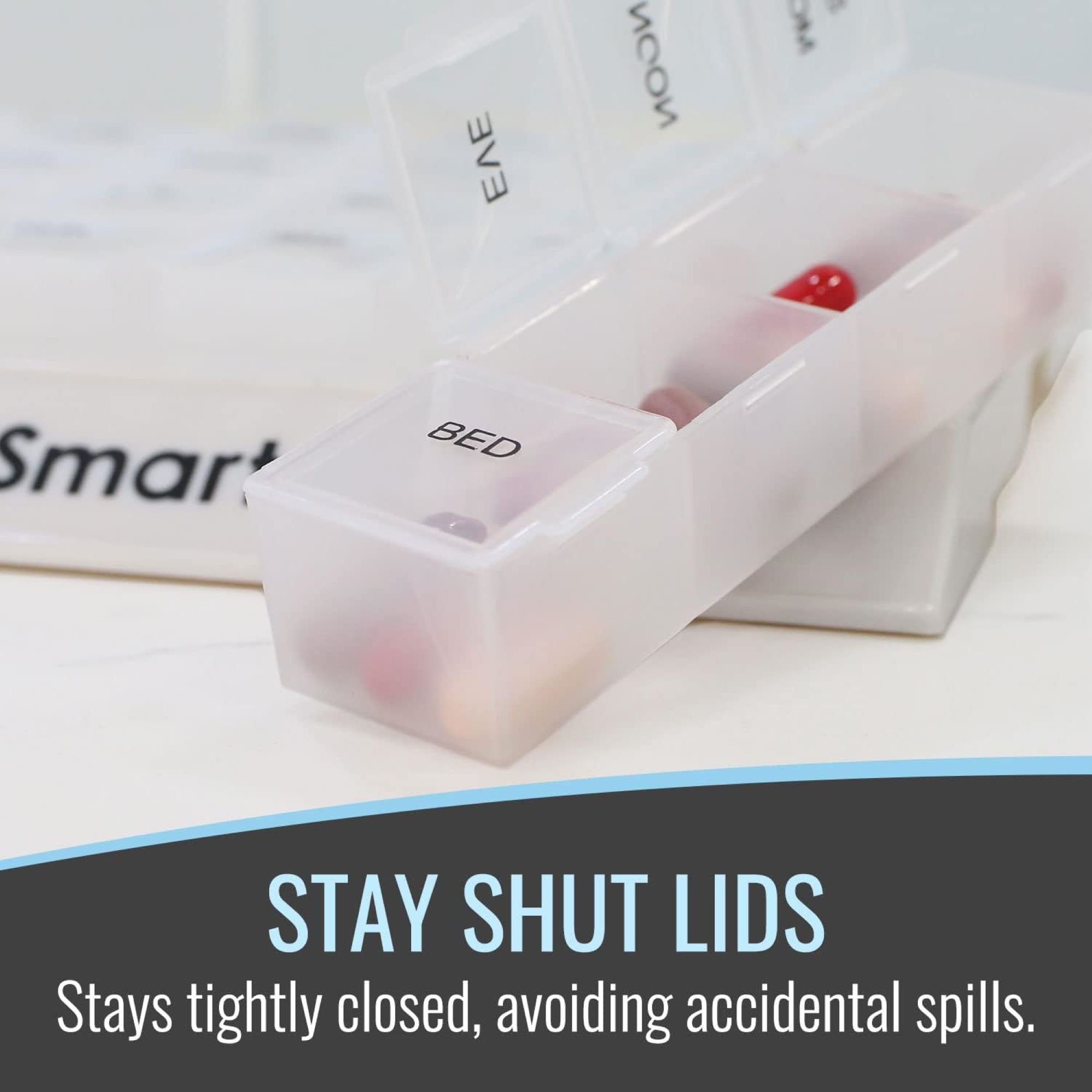 Mabis Healthcare - 640-8223-0000 HealthSmart® 7-Day Pill Organizer