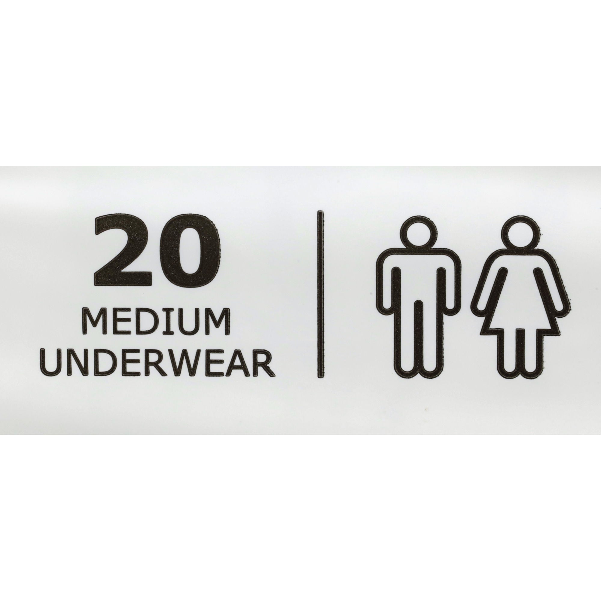 McKesson Brand - UWGMD Absorbent Underwear McKesson Super Plus Pull On with Tear Away Seams Adult Medium Unisex Disposable Moderate Absorbency