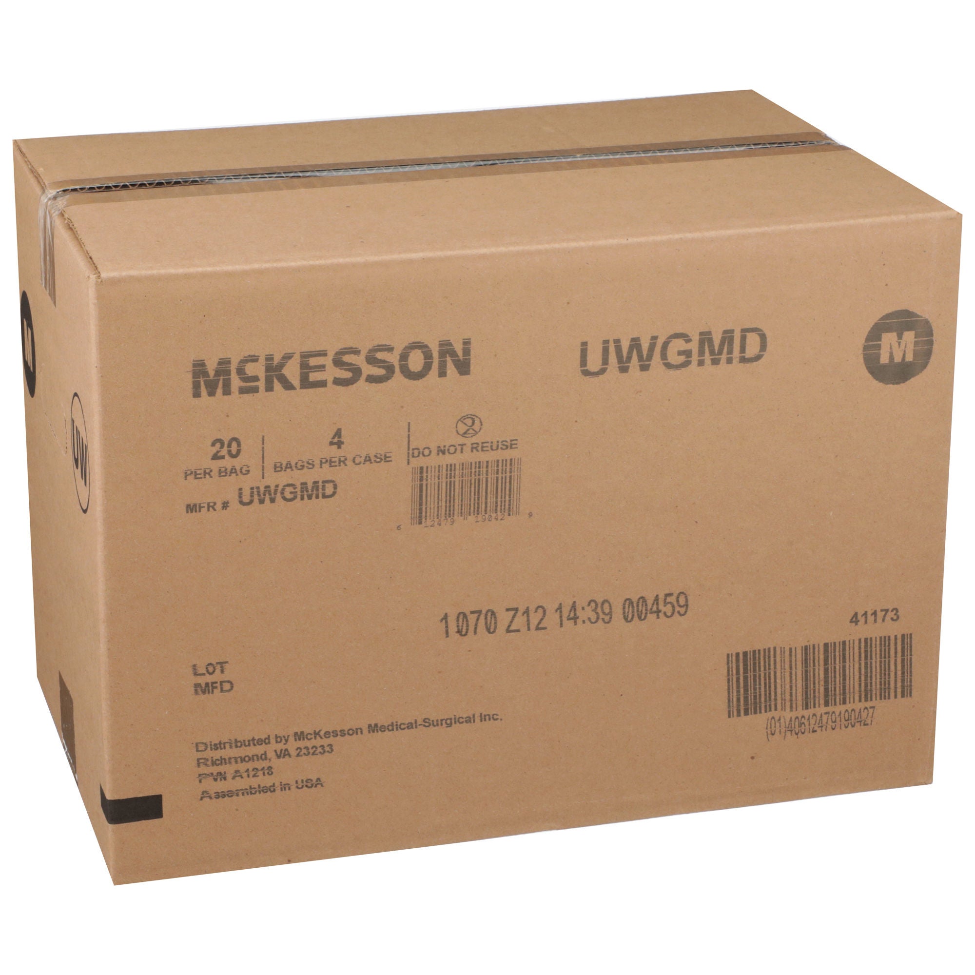 McKesson Brand - UWGMD Absorbent Underwear McKesson Super Plus Pull On with Tear Away Seams Adult Medium Unisex Disposable Moderate Absorbency