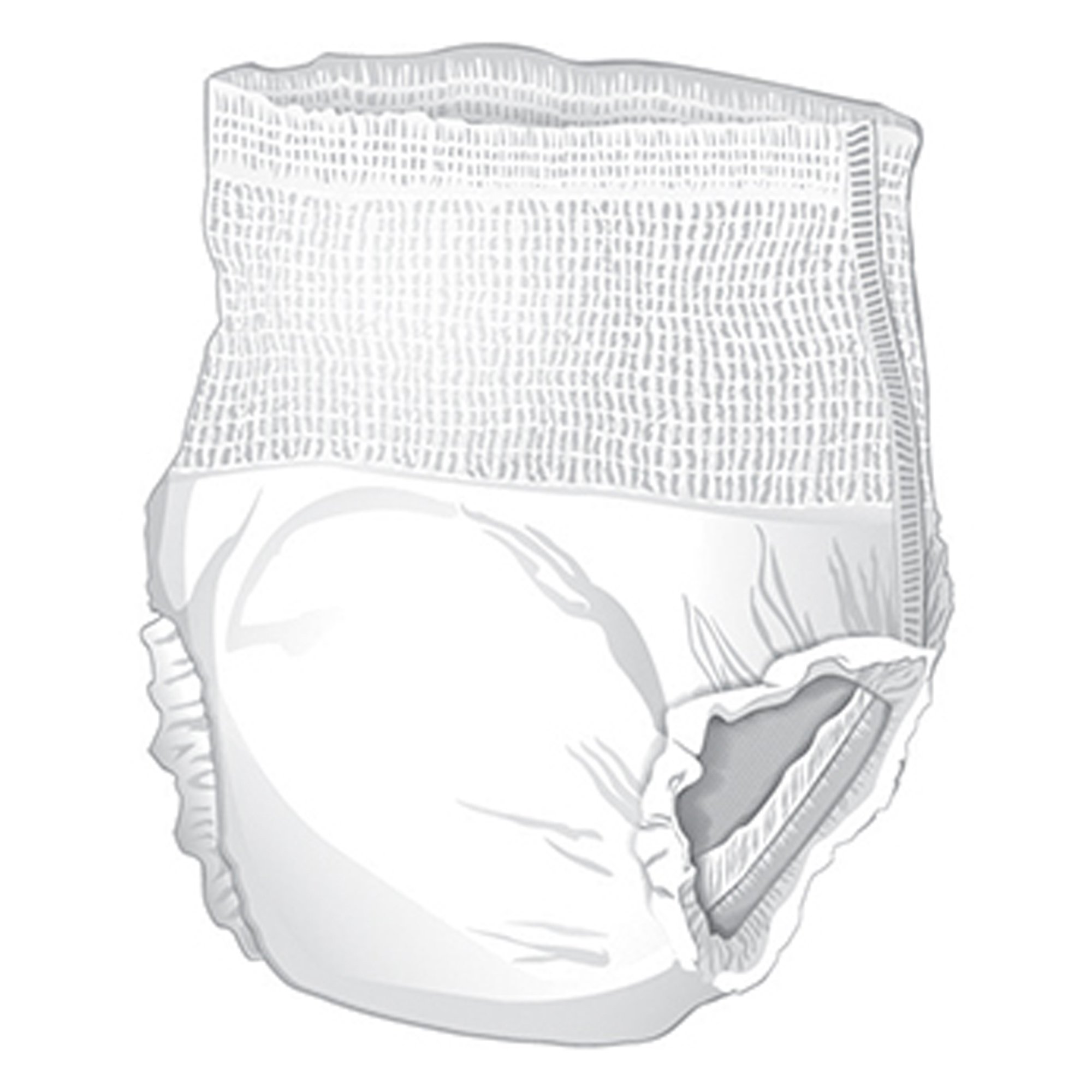McKesson Brand - UWBLG McKesson Ultra Heavy Absorbent Underwear
