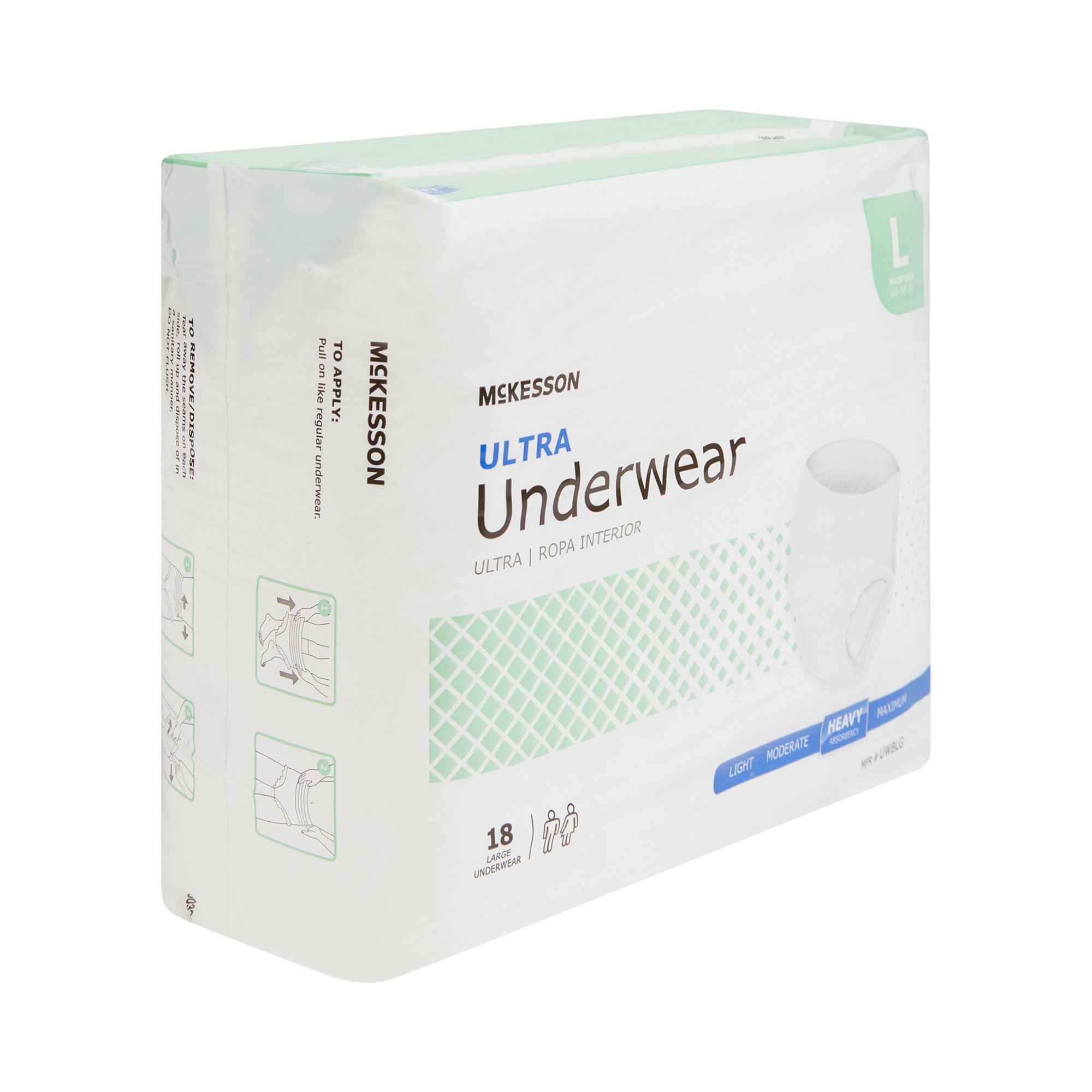 McKesson Brand - UWBLG McKesson Ultra Heavy Absorbent Underwear