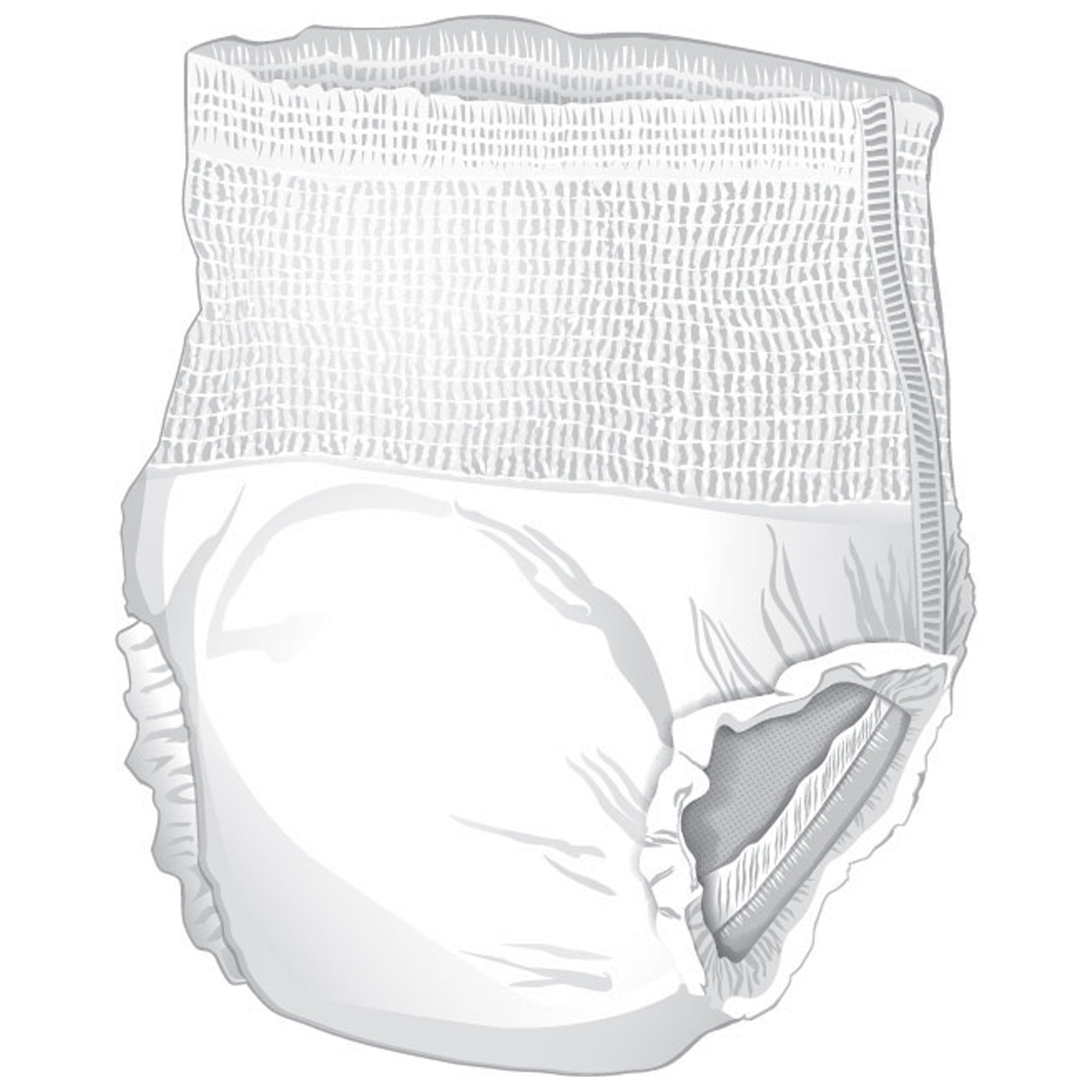 McKesson Brand - UWBXL McKesson Ultra Heavy Absorbent Underwear