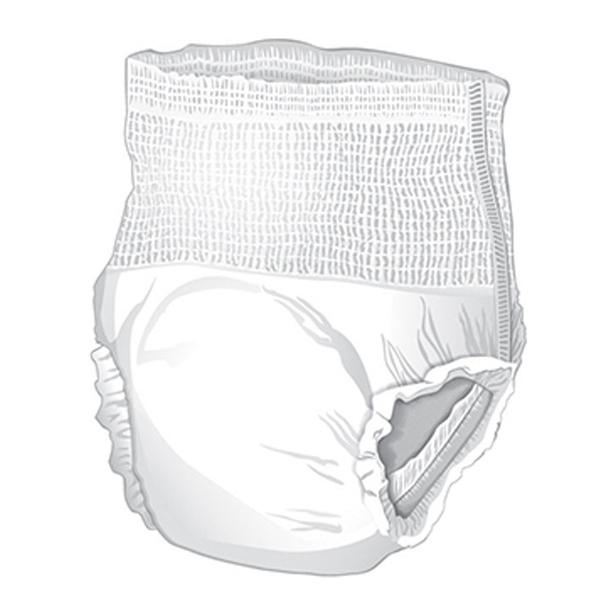 McKesson Brand - UWBXXL McKesson Ultra Heavy Absorbent Underwear