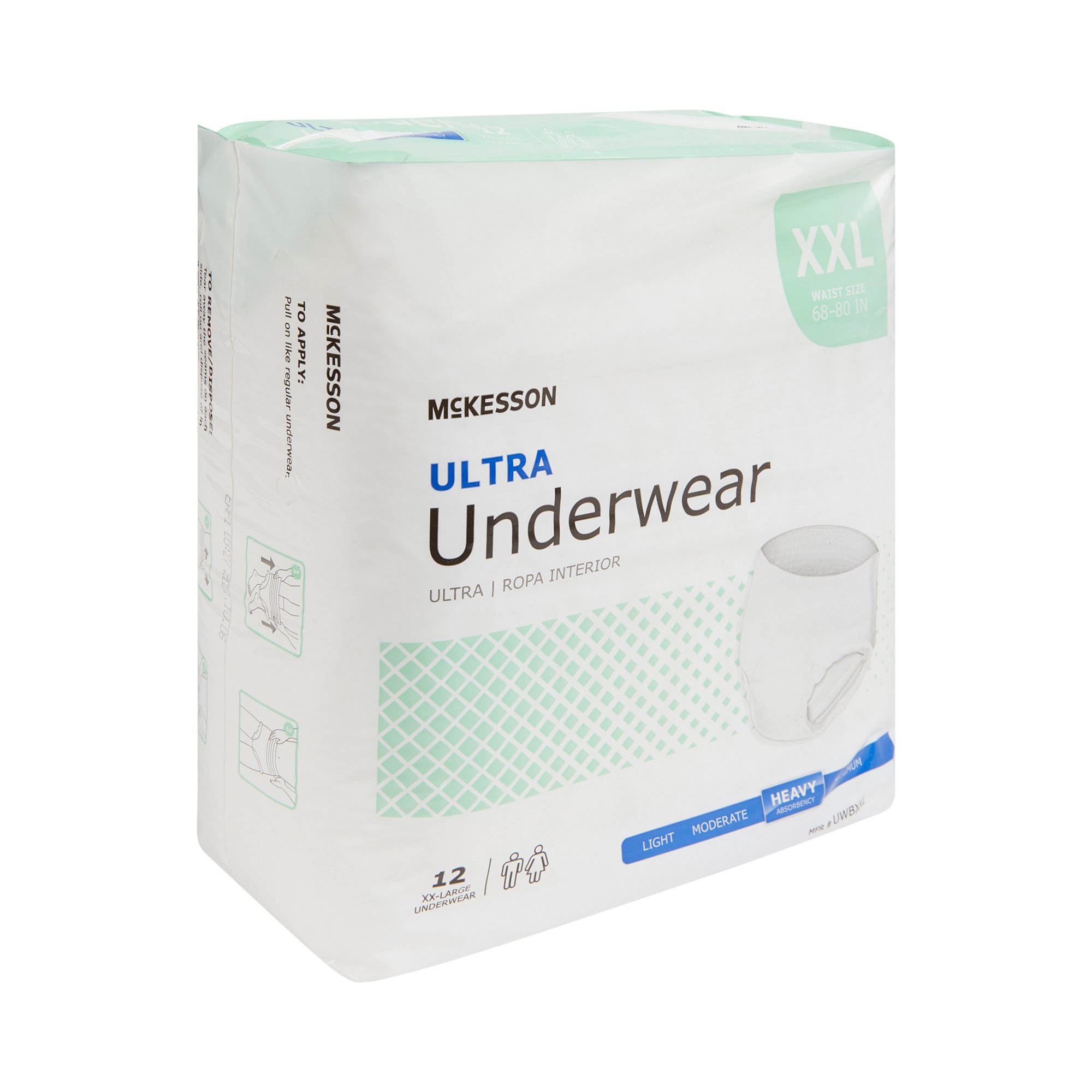 McKesson Brand - UWBXXL McKesson Ultra Heavy Absorbent Underwear