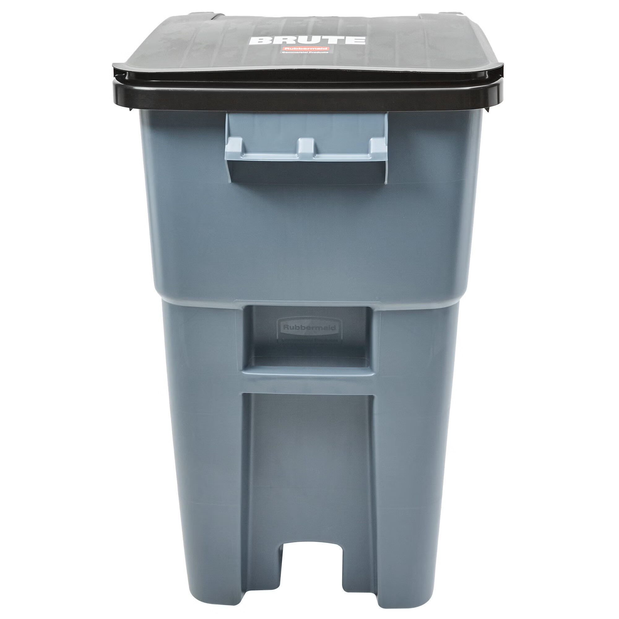 RJ Schinner Co - FG9W2700GRAY Trash Can with Wheels Rubbermaid® Brute® 200 Quart / 50 gal. Gray HDPE