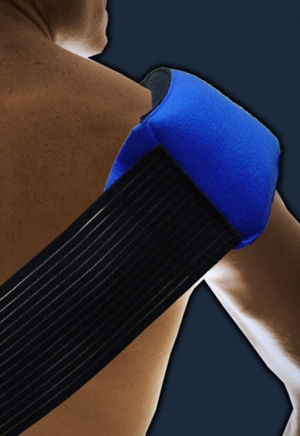 DJO - 325 Hot / Cold Therapy Wrap N'Ice & Hot General Purpose One Size Fits Most 4 X 39 Inch Fabric / Elastic Reusable