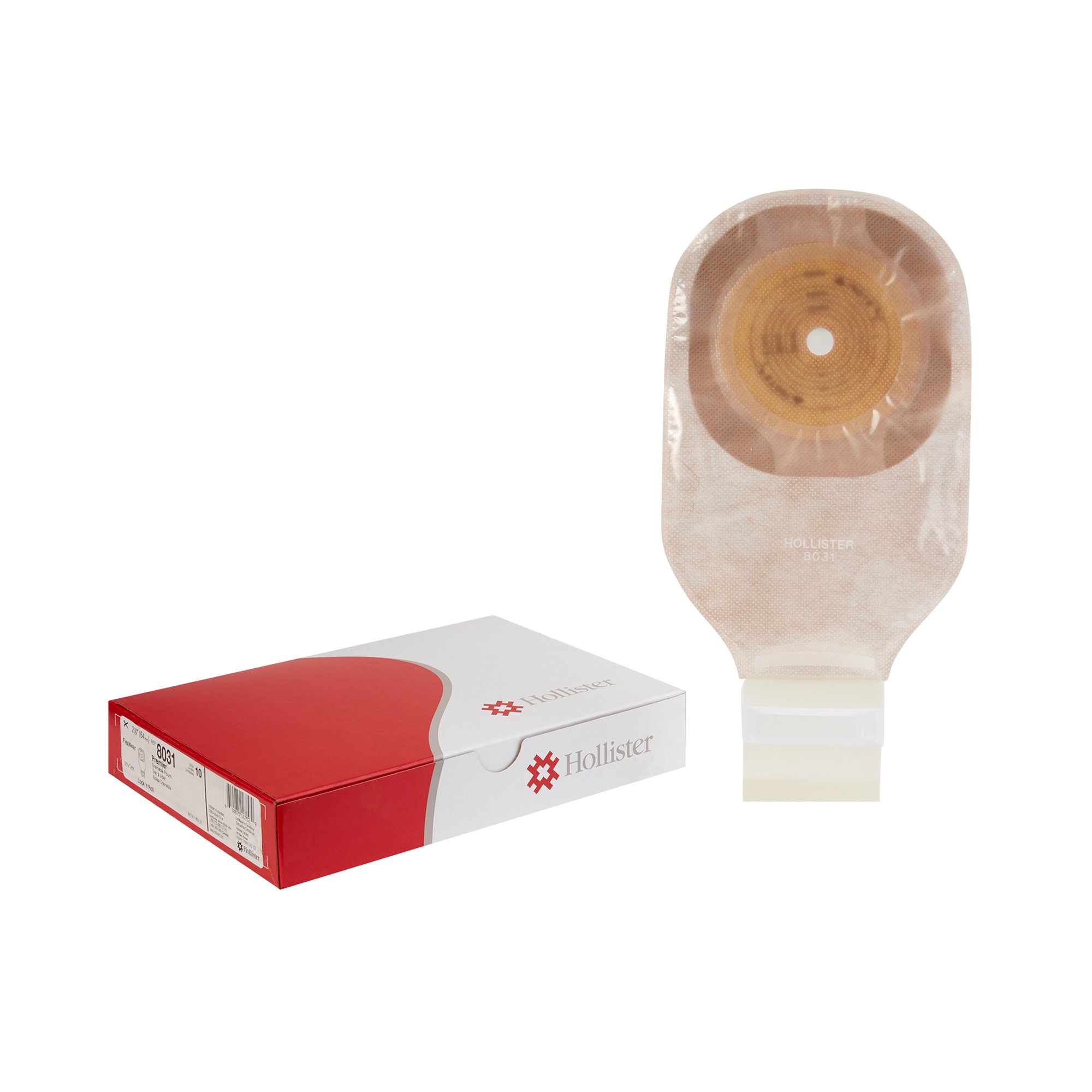 Hollister - 8031 Premier™ 8031 One-Piece Ultra-Clear Ostomy Pouch