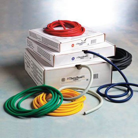 Performance Health - 081184258 Exercise Resistance Tubing TheraBand® Tan 25 Foot Length 2X-Light Resistance