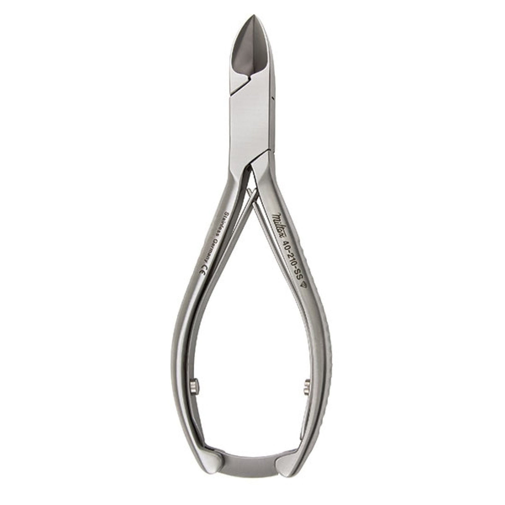Integra Lifesciences - MH40-210-SS Nail Nipper Miltex® Concave Jaw 5-3/4 Inch Length German Stainless Steel