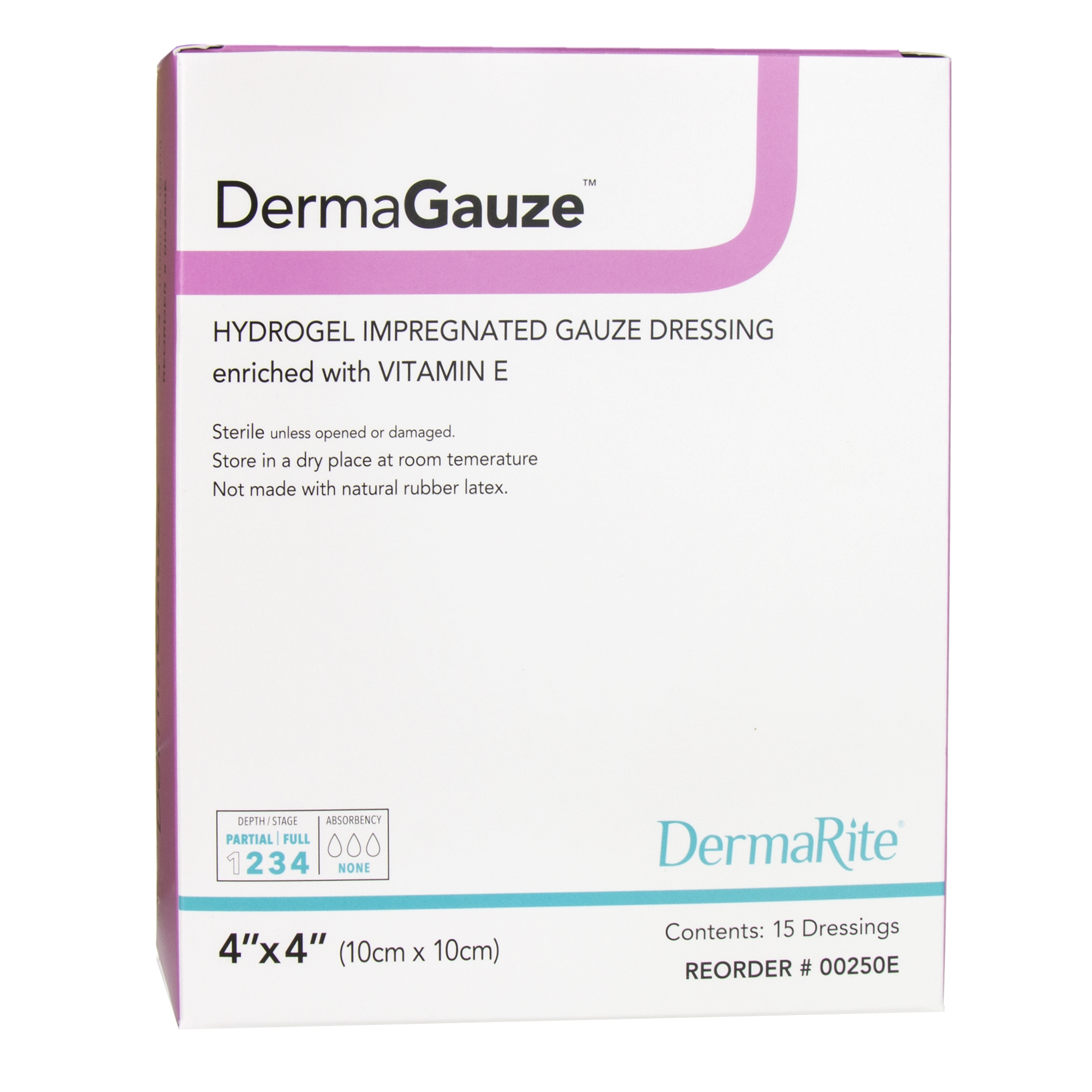 Sion Brands LLC - 00250E DermaGauze® Impregnated Dressing