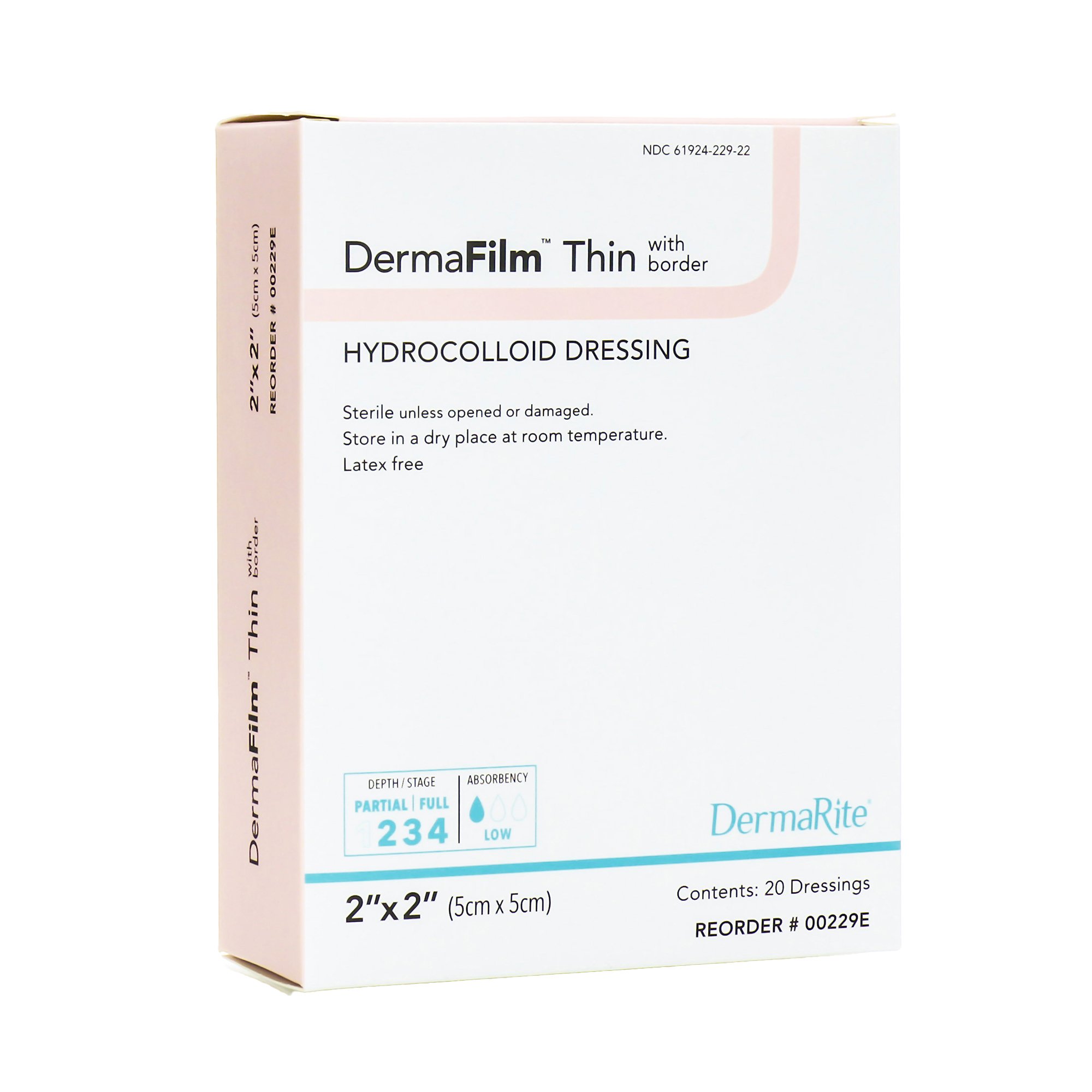 Sion Brands LLC - 00229E DermaFilm® Hydrocolloid Dressing