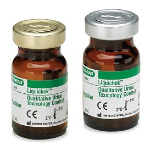 Bio-Rad Laboratories - 454X Assayed Control Liquichek™ Qualitative Urine Toxicology Level 2 2 X 3 mL