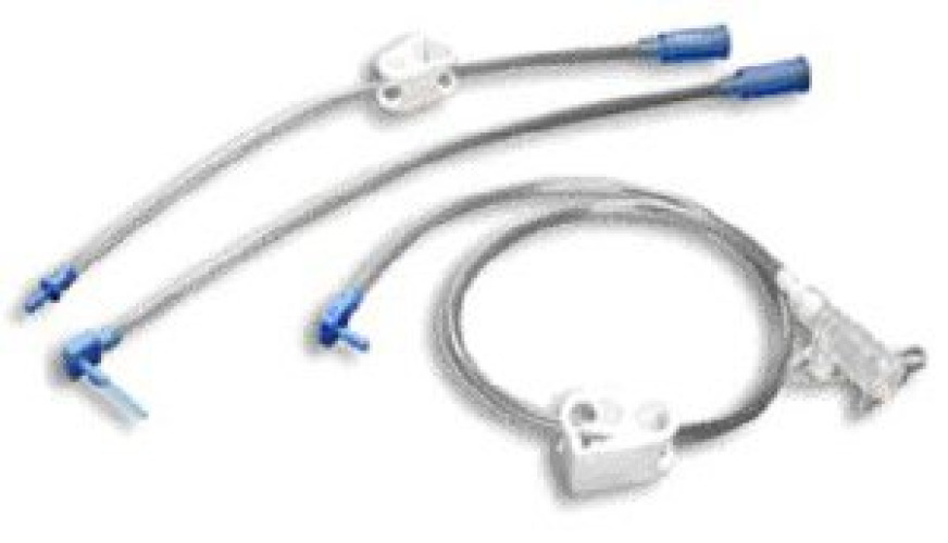Applied Medical Technology Inc - 4-1802 AMT Right Angle Feeding Set with Y-Port