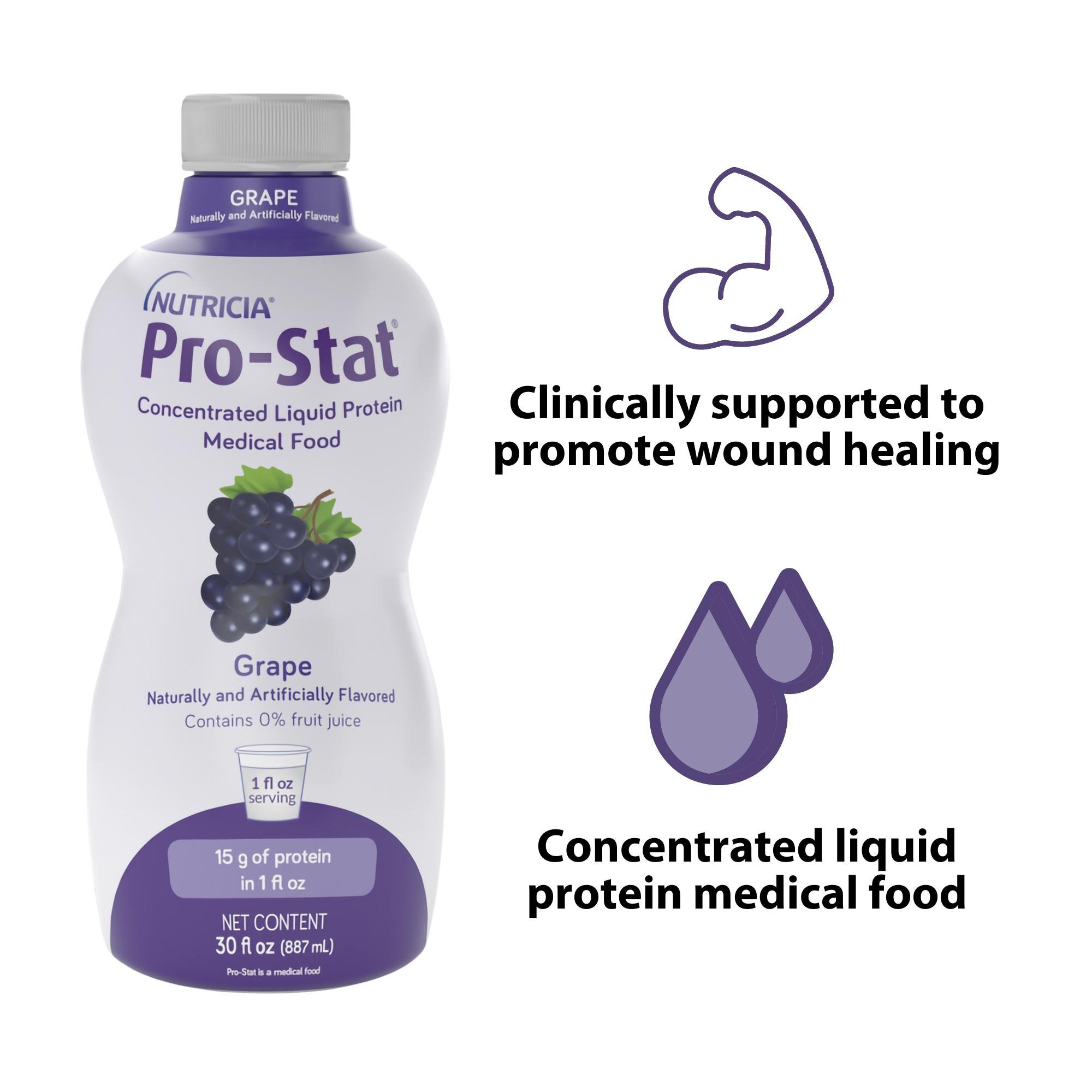 Nutricia North America - 78385 Pro-Stat® Grape Complete Liquid Protein Medical Food