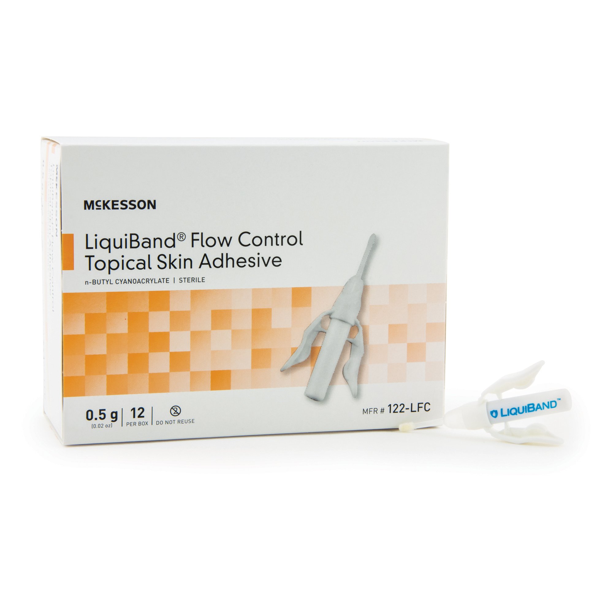 McKesson Brand - 122-LFC McKesson LiquiBand® Flow Control Topical Skin Adhesive