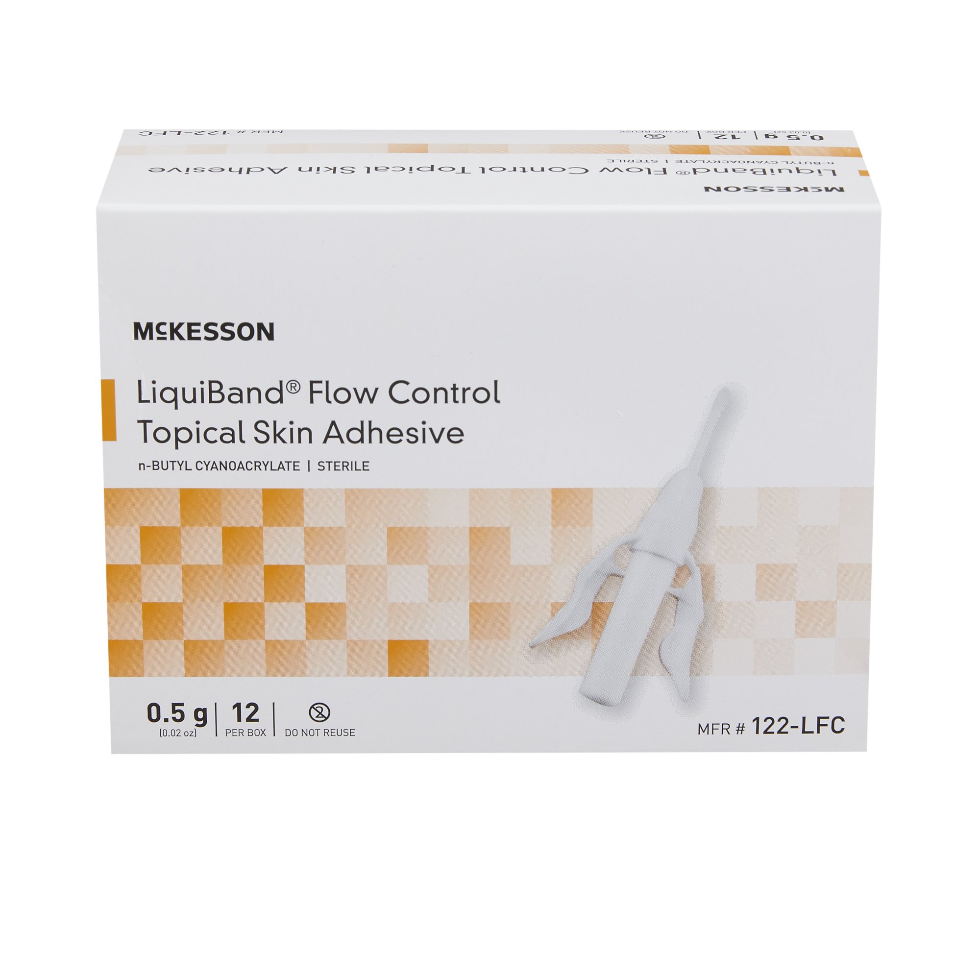 McKesson Brand - 122-LFC McKesson LiquiBand® Flow Control Topical Skin Adhesive