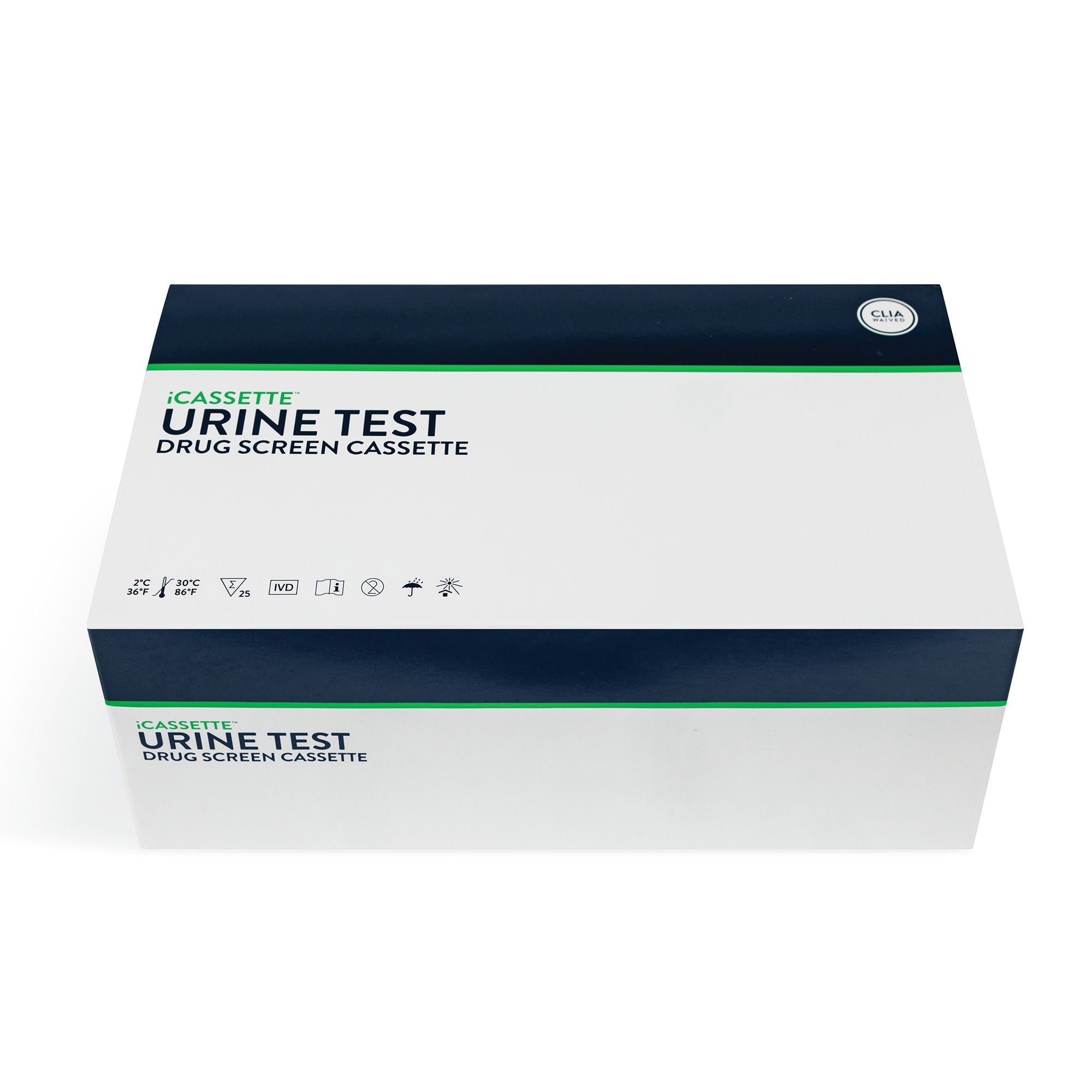 Abbott Rapid Dx North America LLC - I-DCB-1115-011 Drugs of Abuse Test Kit iCassette® Dx AMP, BAR, BZO, COC, MDMA, OPI 300, OXY, PCP, PPX, TCA, THC 25 Tests CLIA Waived