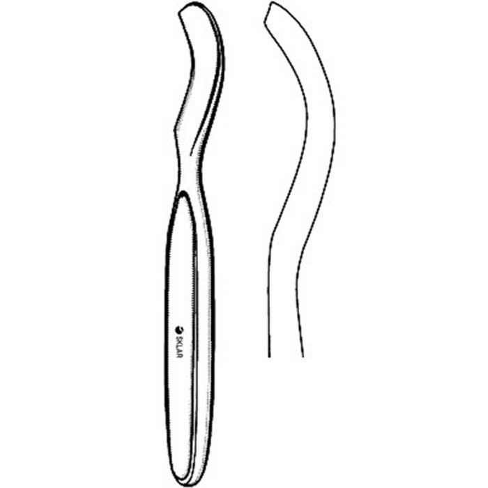 Sklar - 40-7478 Elevator Sklar® McGlamry 6-1/2 Inch Length OR Grade Stainless Steel NonSterile