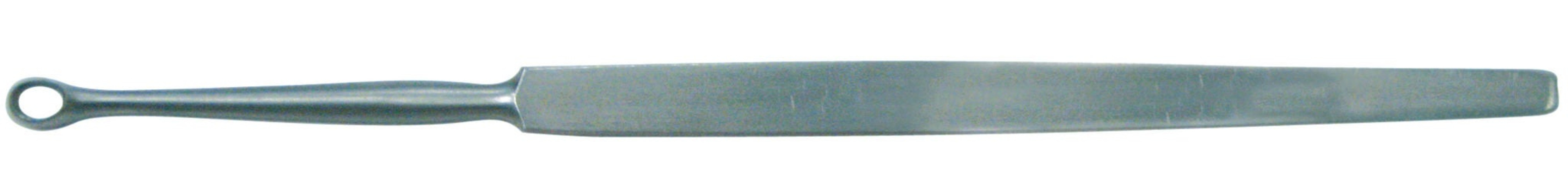 BR Surgical - BR75-12904 Dermal Curette BR Surgical Fox 5-1/2 Inch Length Flat Handle 4 mm Tip Straight Fenestrated Round Tip