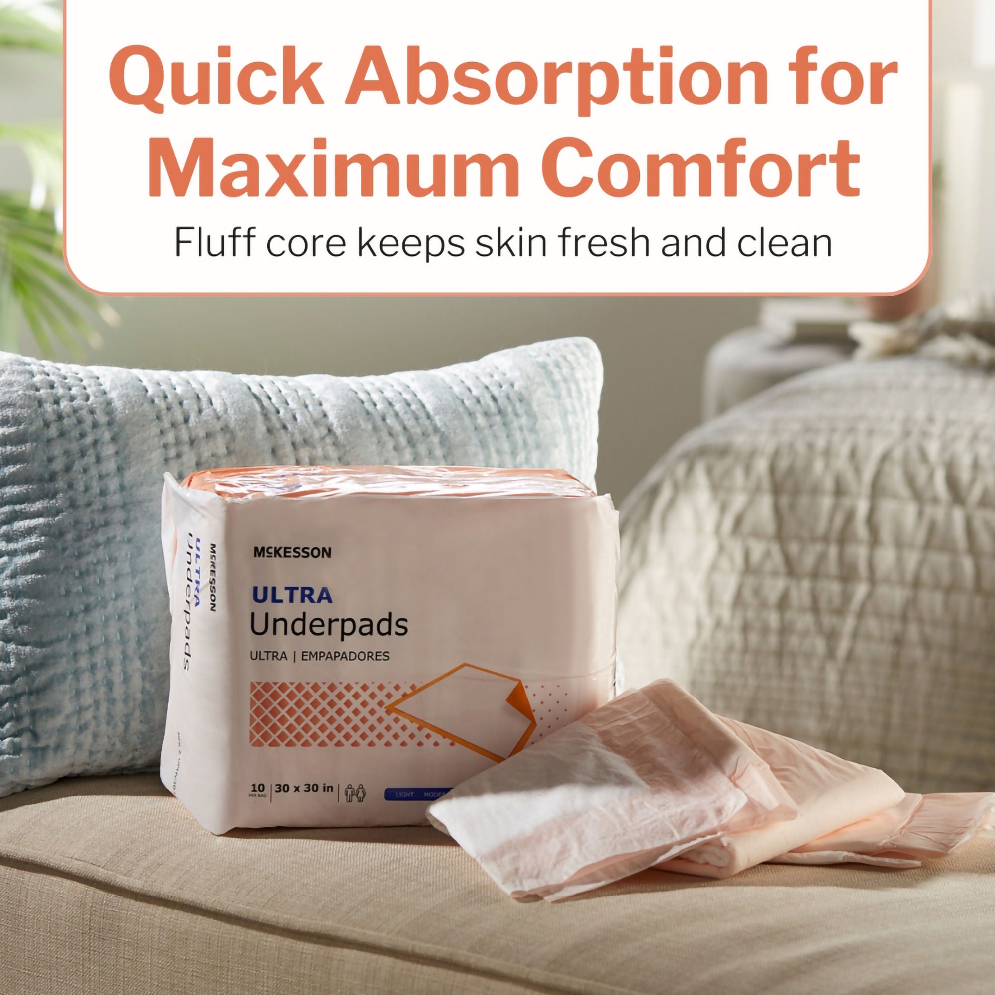 McKesson Brand - UPHV3030 McKesson Ultra Heavy Absorbency Underpad