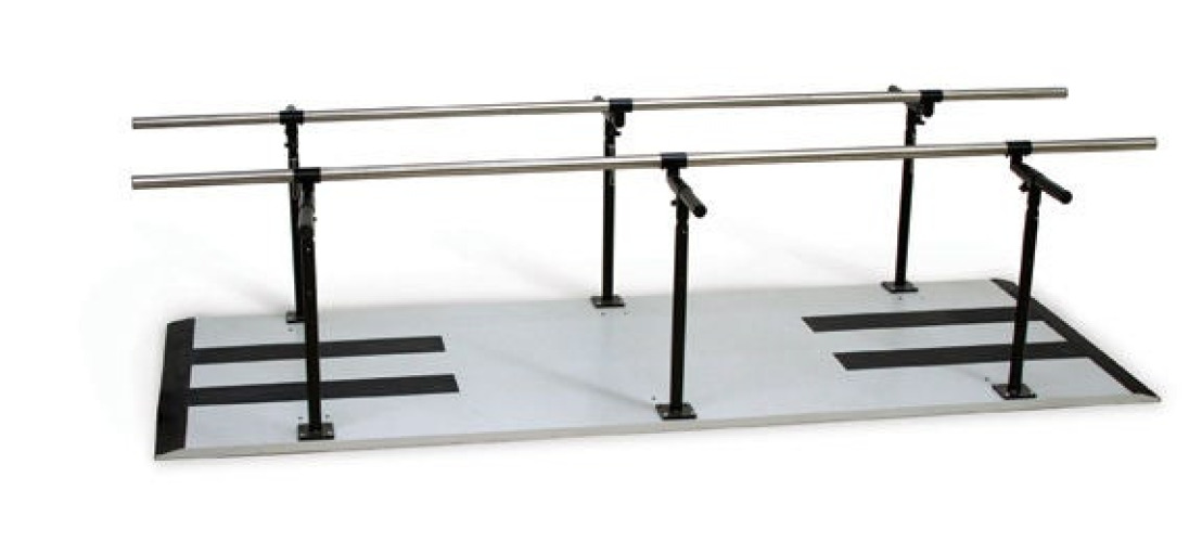 Hausmann Industries - 1386 Parallel Bars 10 L X 22 - 35 W X 29 - 42 H Inch