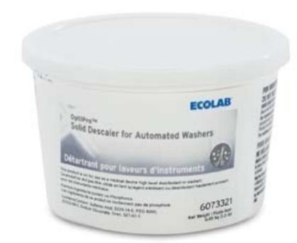 Ecolab - 6073321 Descaler OptiPro™ Solid Concentrate 1 lbs. Tub Unscented