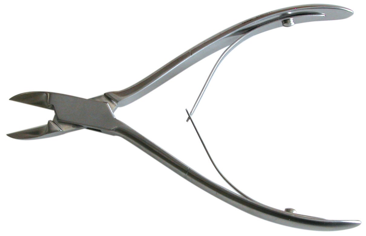 BR Surgical - BR74-32913 Nail Nipper / Splitter Littauer Straight 5 Inch Length