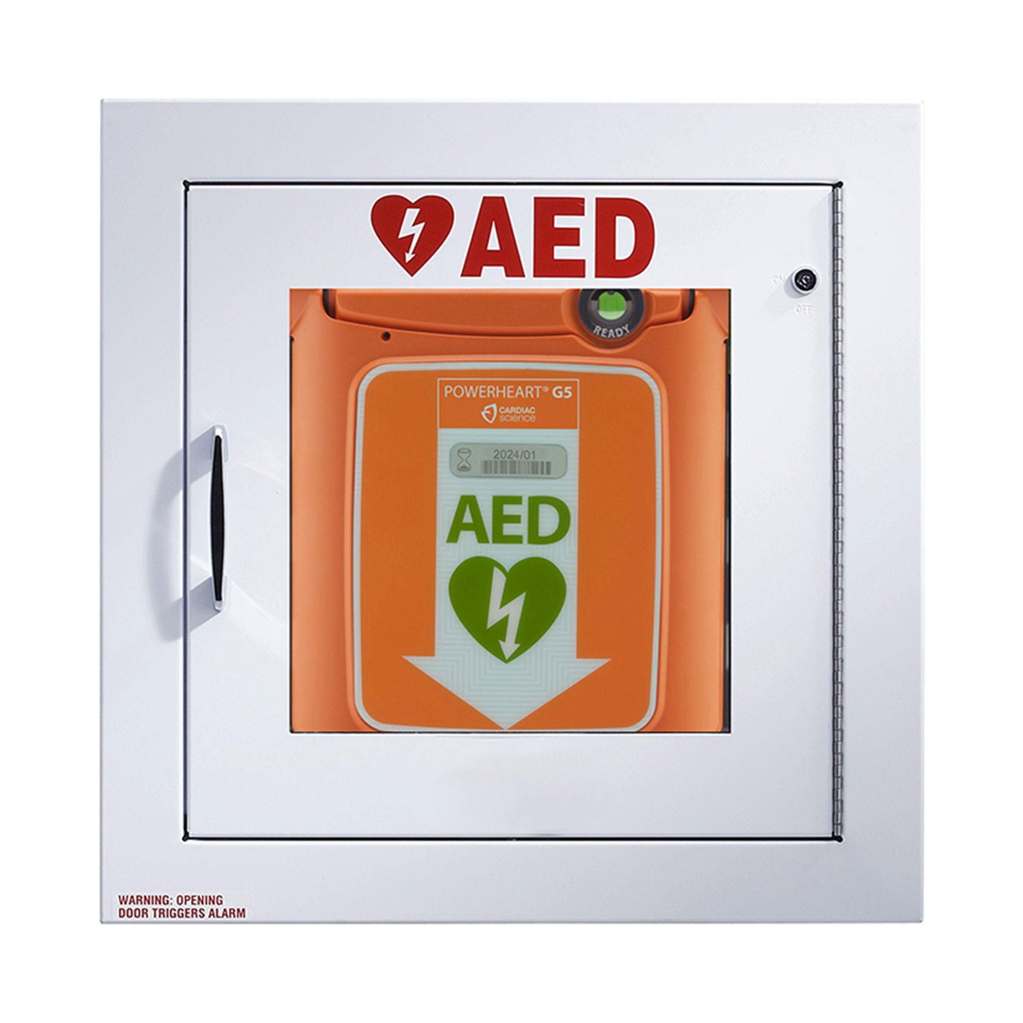 Zoll Medical - 50-00392-20 AED Wall Cabinet Powerheart® For use with AED