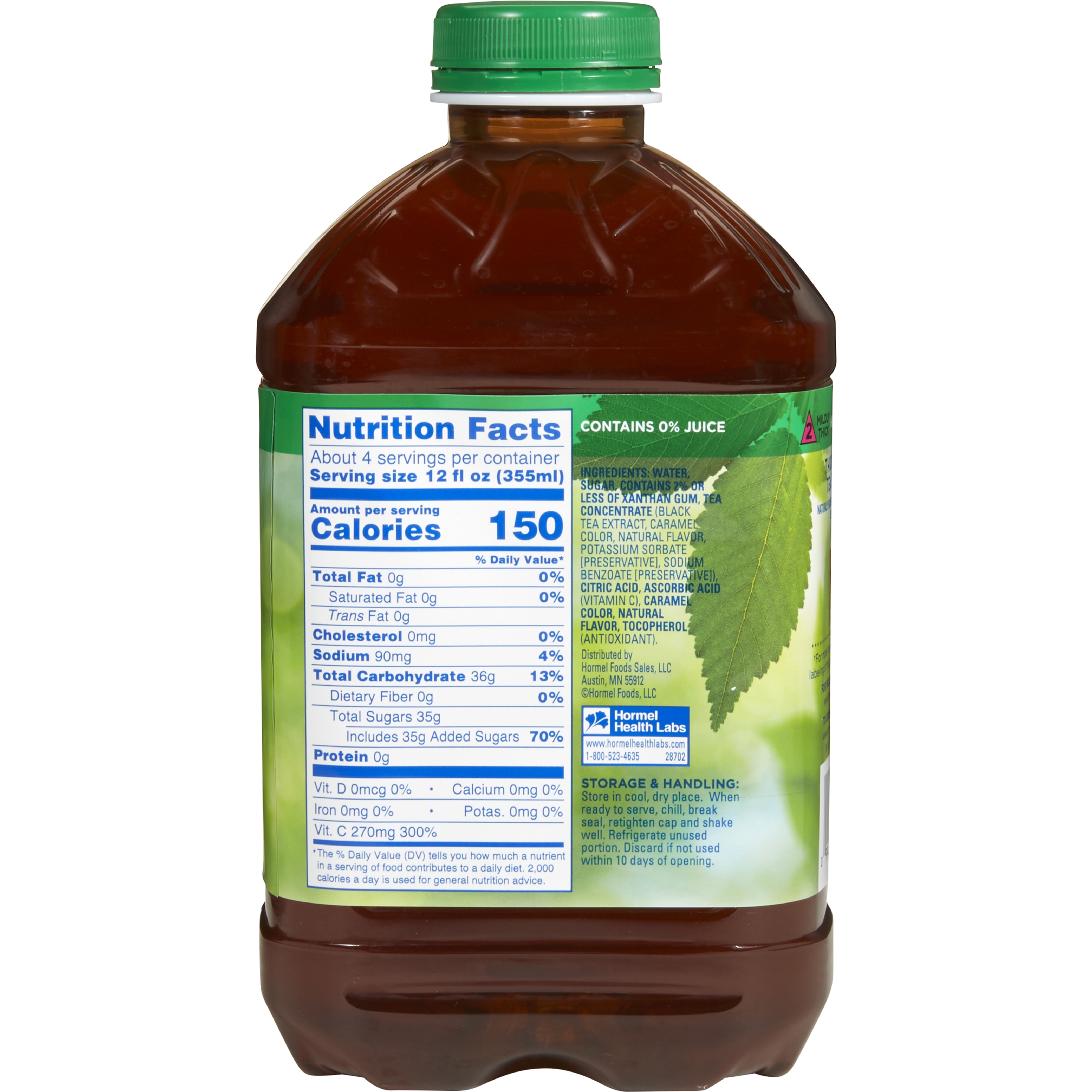 Lyons Magnus LLC - 28702 Thick & Easy® Clear Nectar Consistency Iced Tea Thickened Beverage