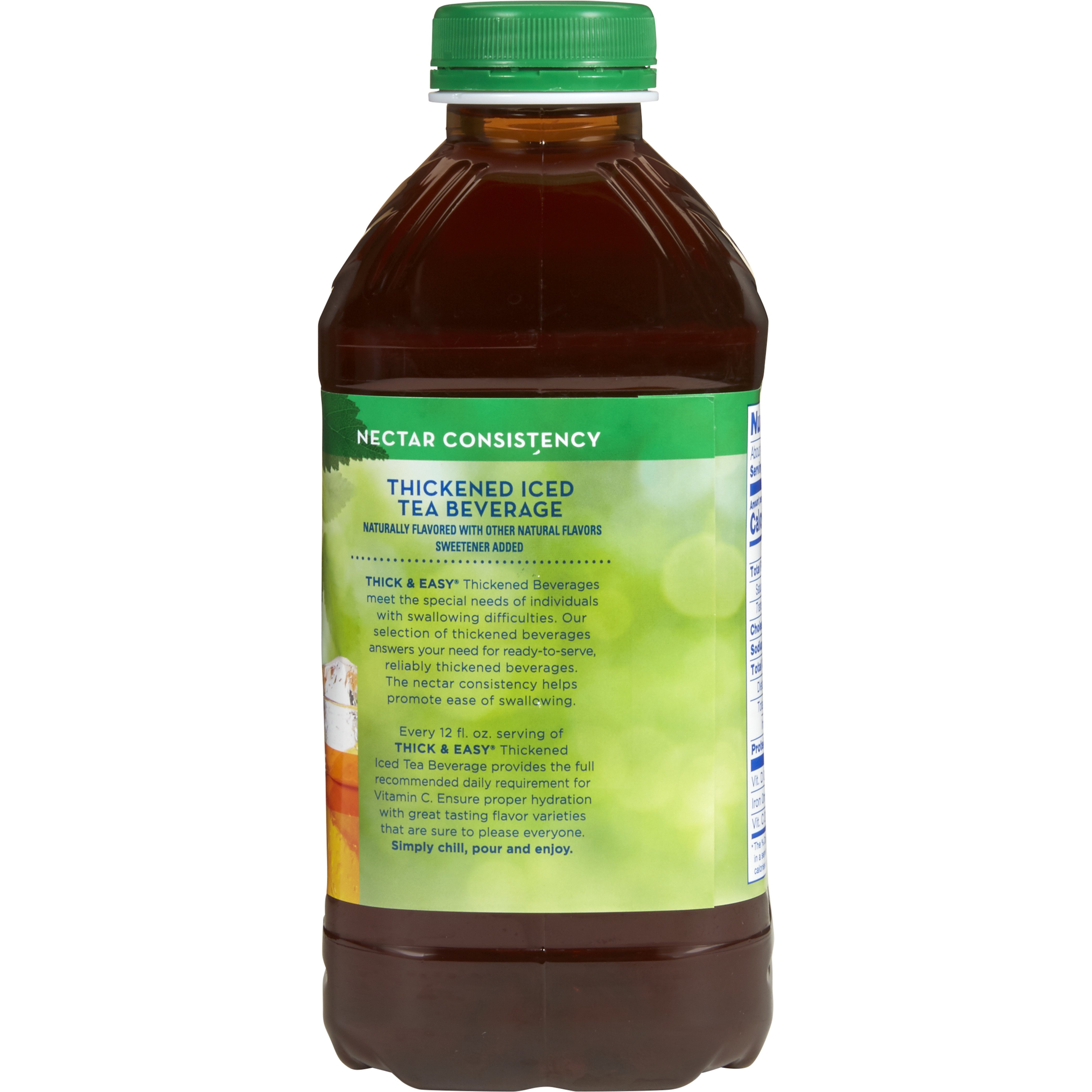 Lyons Magnus LLC - 28702 Thick & Easy® Clear Nectar Consistency Iced Tea Thickened Beverage