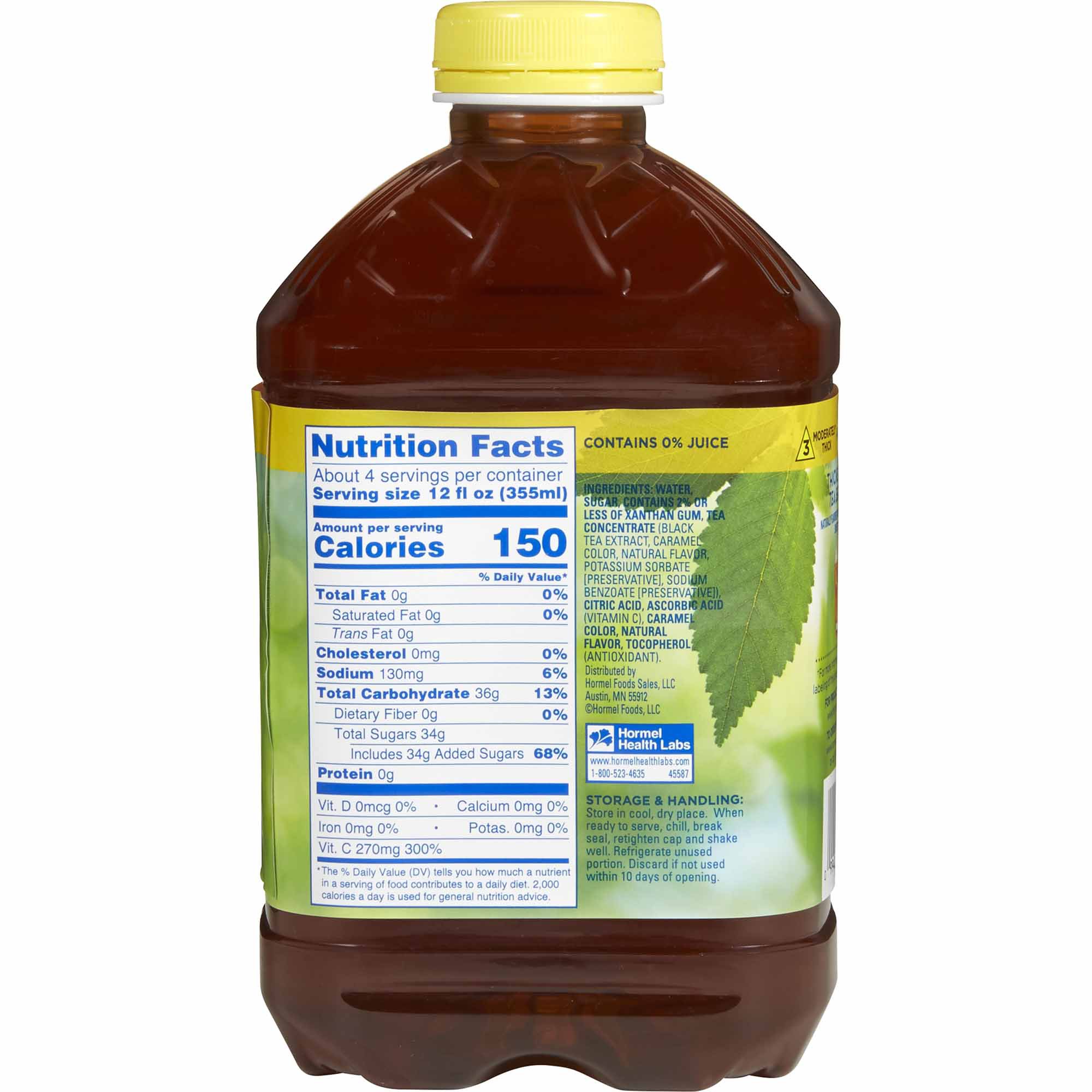 Lyons Magnus LLC 45587 - Thick & Easy® Clear Honey Consistency Iced Tea Thickened Beverage, 46-oz. - 1/Each, 6/Case