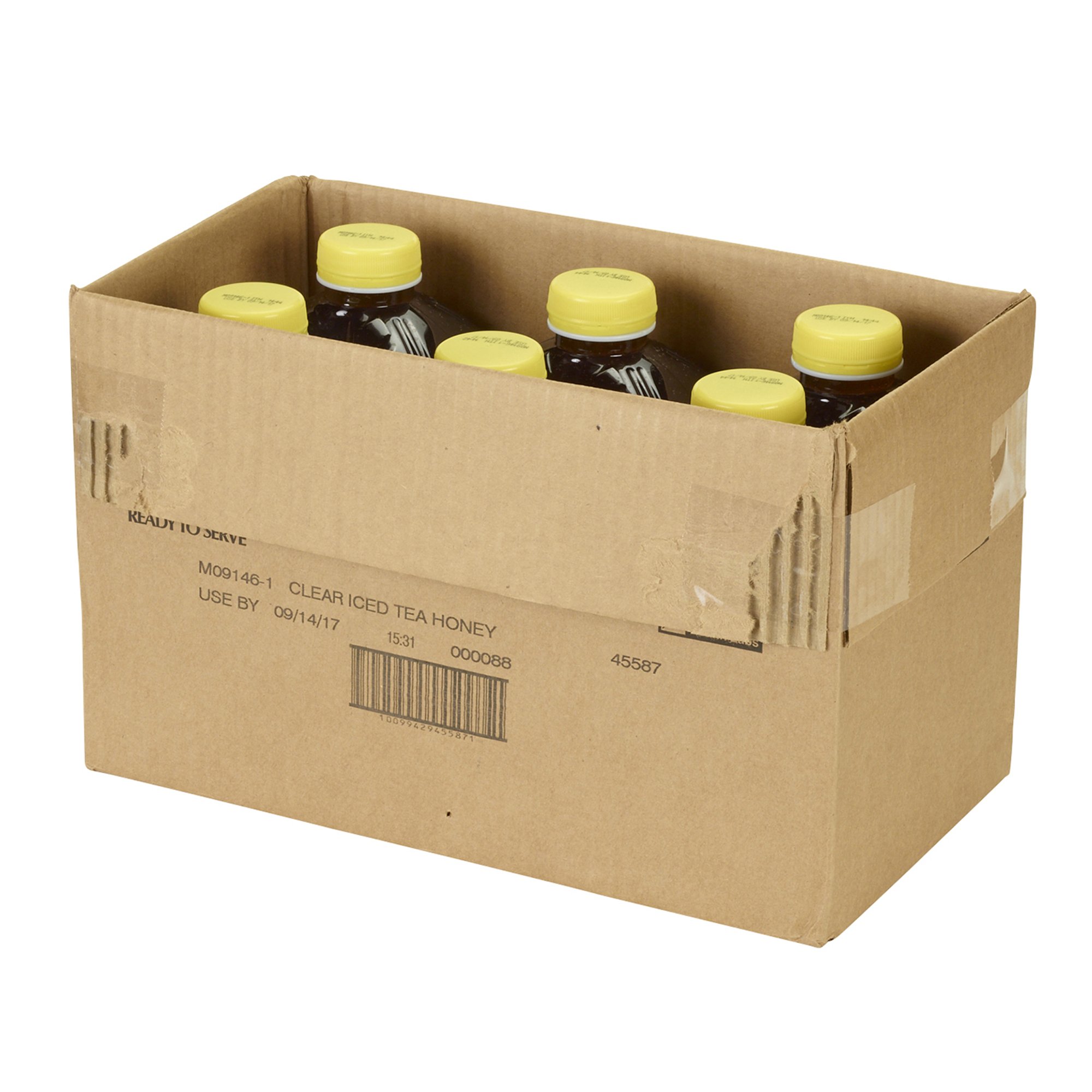Lyons Magnus LLC 45587 - Thick & Easy® Clear Honey Consistency Iced Tea Thickened Beverage, 46-oz. - 1/Each, 6/Case
