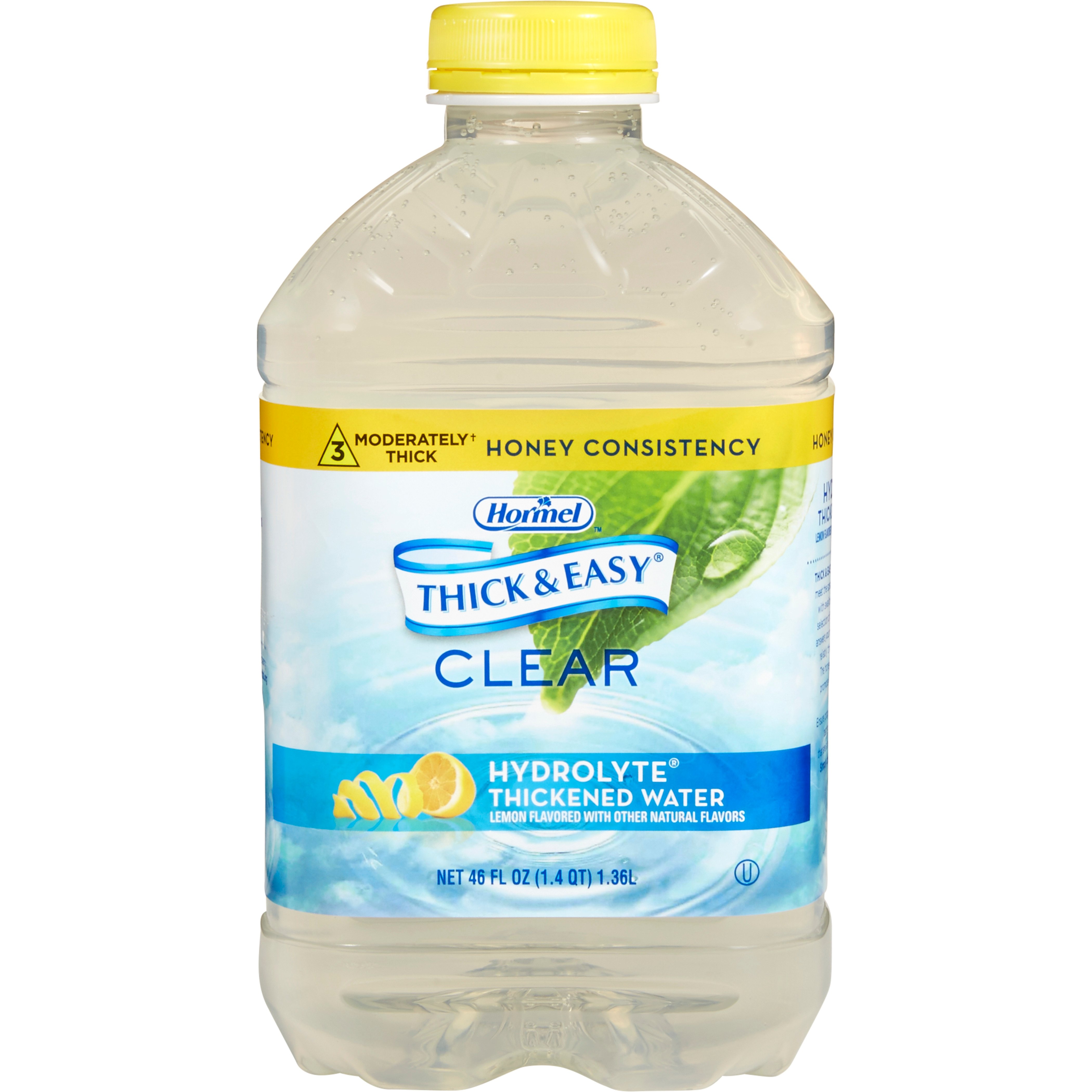 Lyons Magnus LLC - 27076 Thick & Easy® Hydrolyte® Honey Consistency Lemon Thickened Water