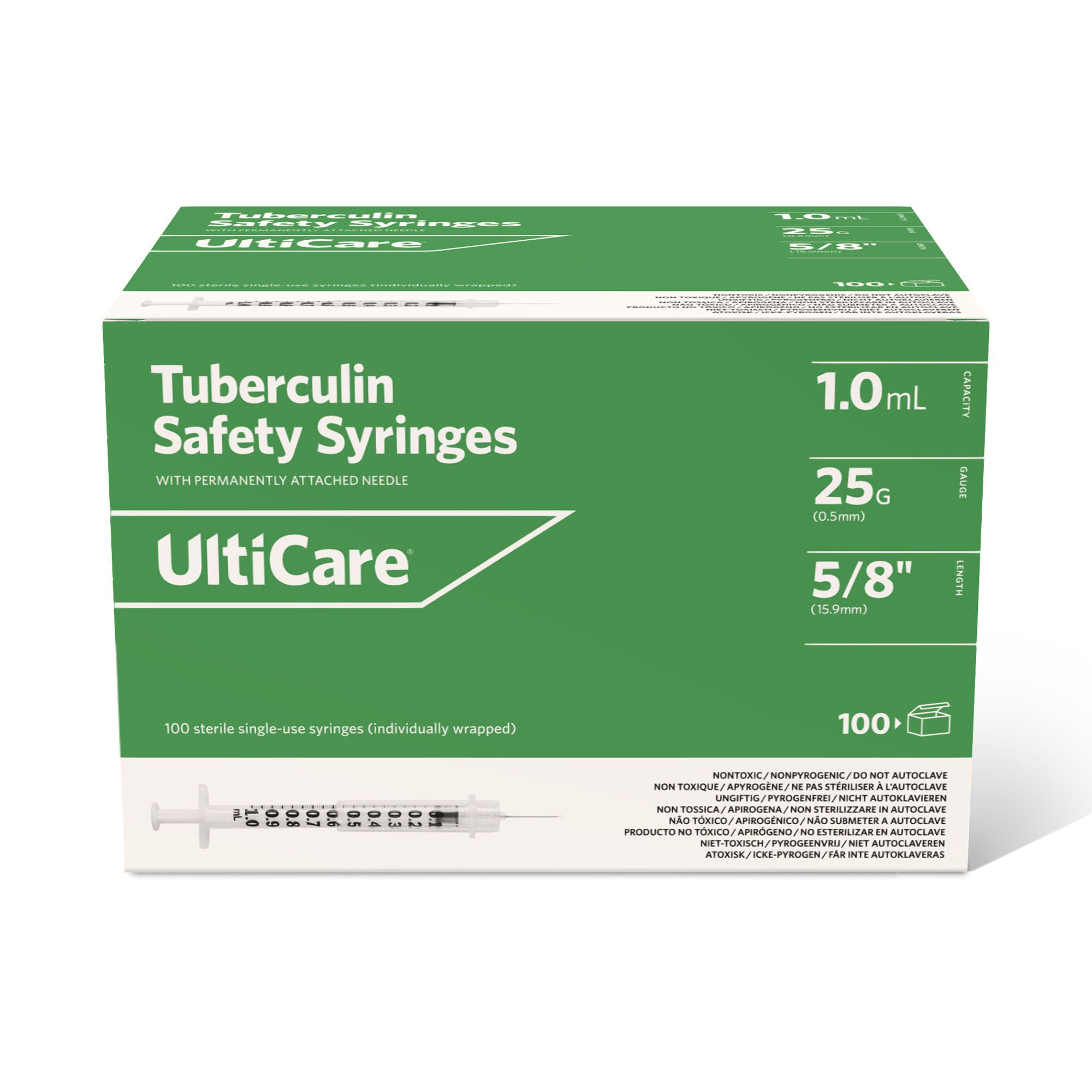 Ultimed - 25158 UltiCare™ Tuberculin Syringe with Needle