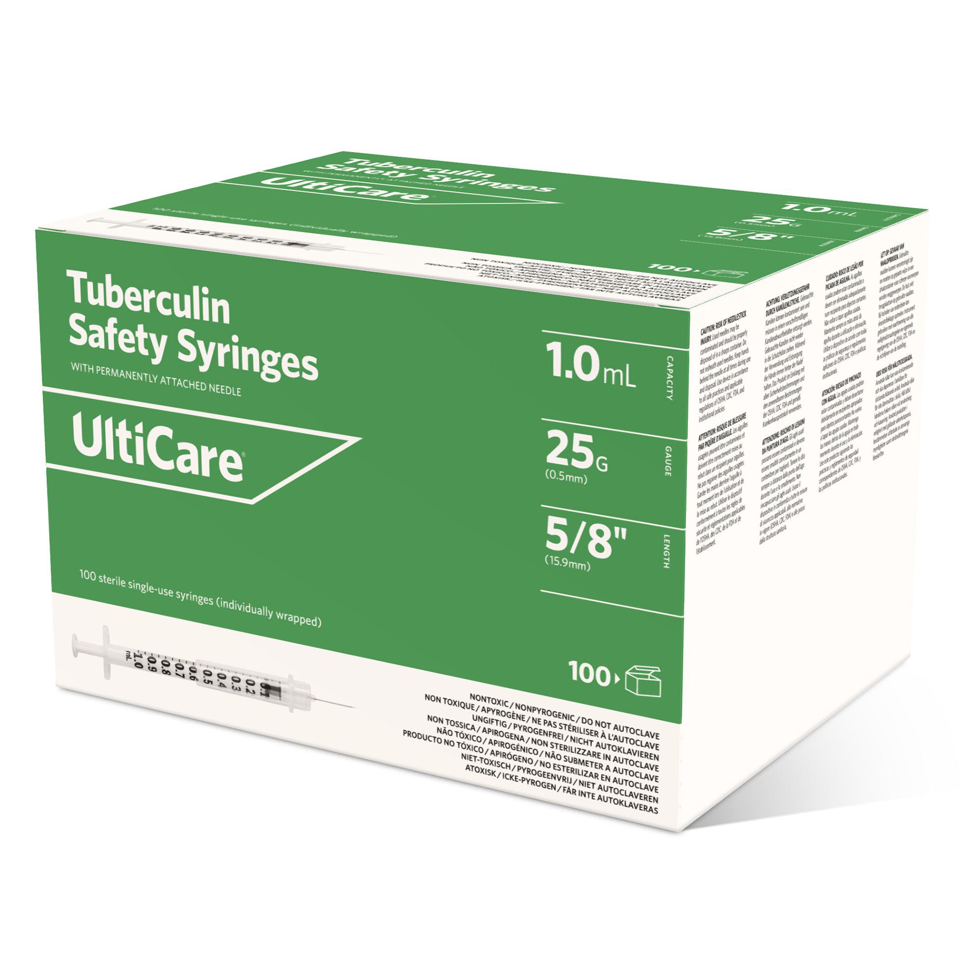 Ultimed - 25158 UltiCare™ Tuberculin Syringe with Needle