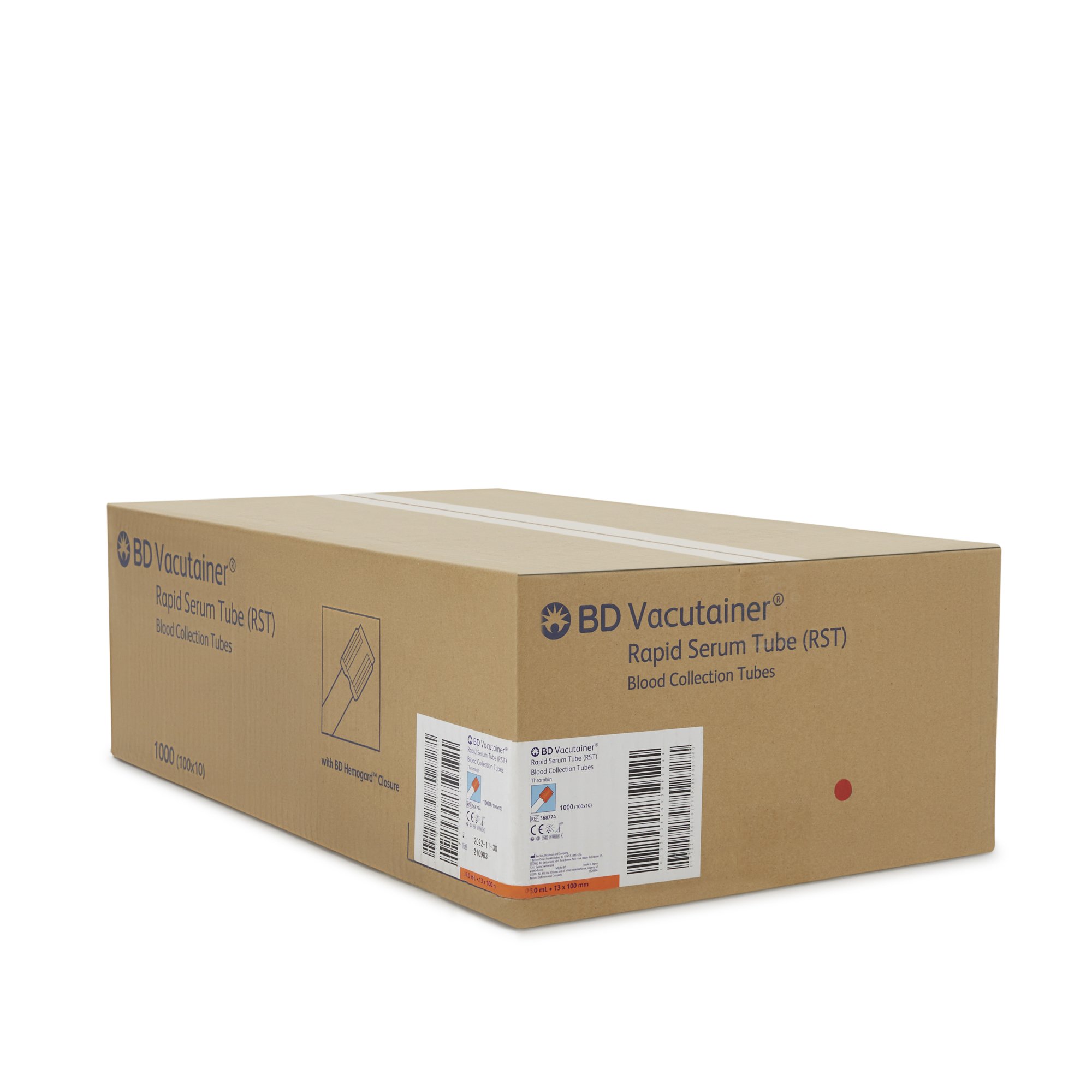 BD Vacutainer Venous Blood Collection Tube 368774 by BD