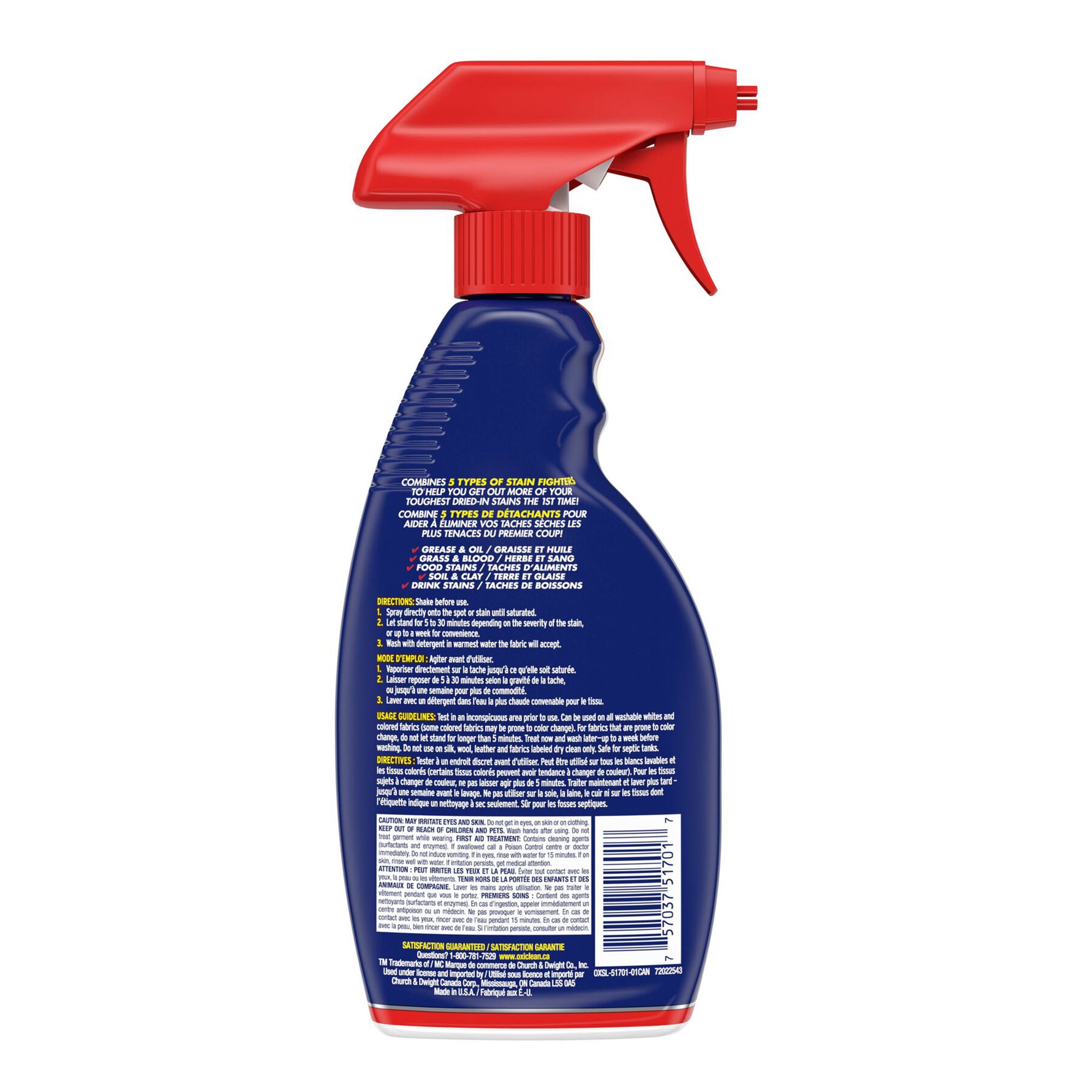 Essendant Co-United Stationers - CDC5703700070CT Laundry Stain Remover OxiClean™ Max Force® 12 oz. Pump Bottle Liquid Citrus Floral Scent