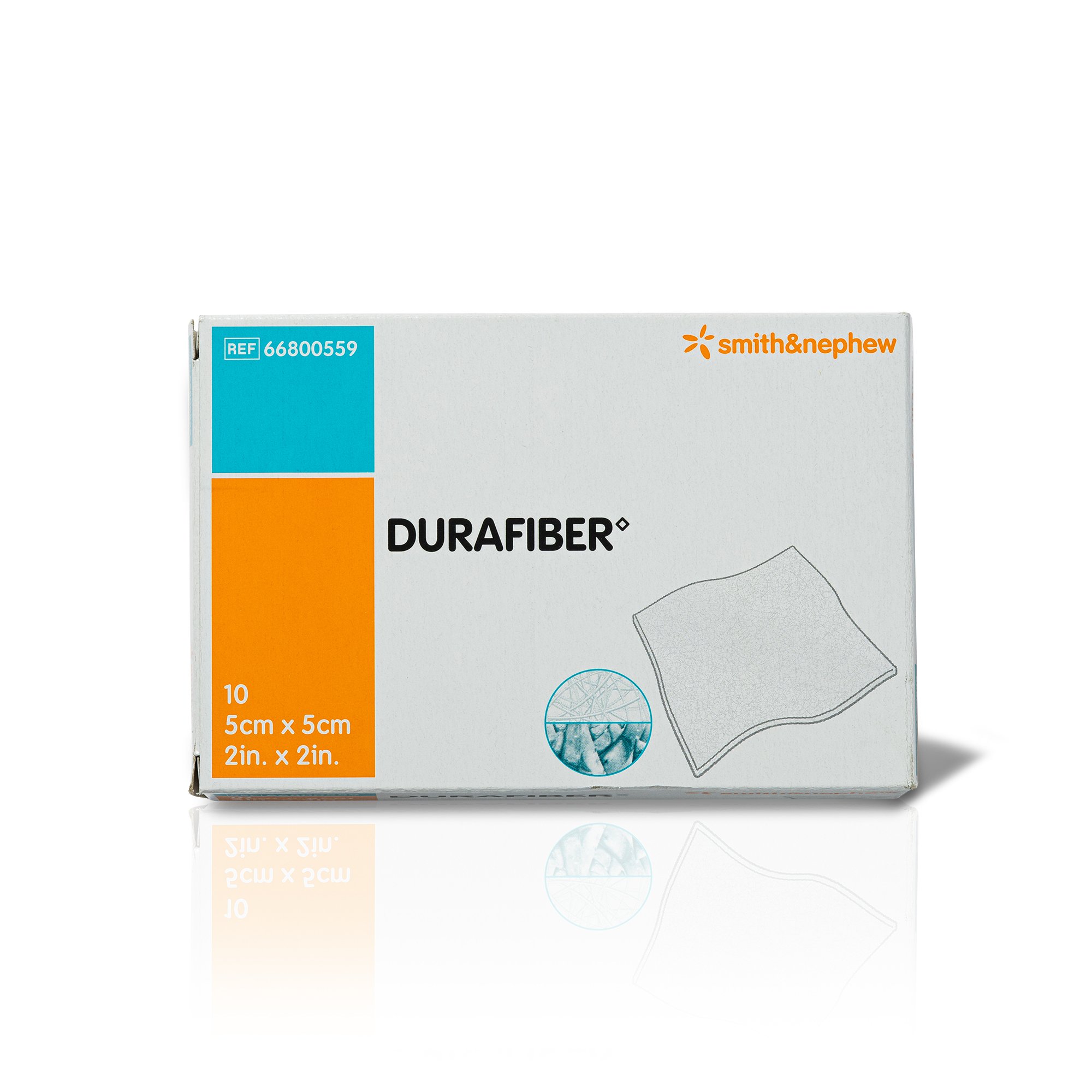 Smith & Nephew - 66800559 Durafiber Gelling Fiber Wound Dressing