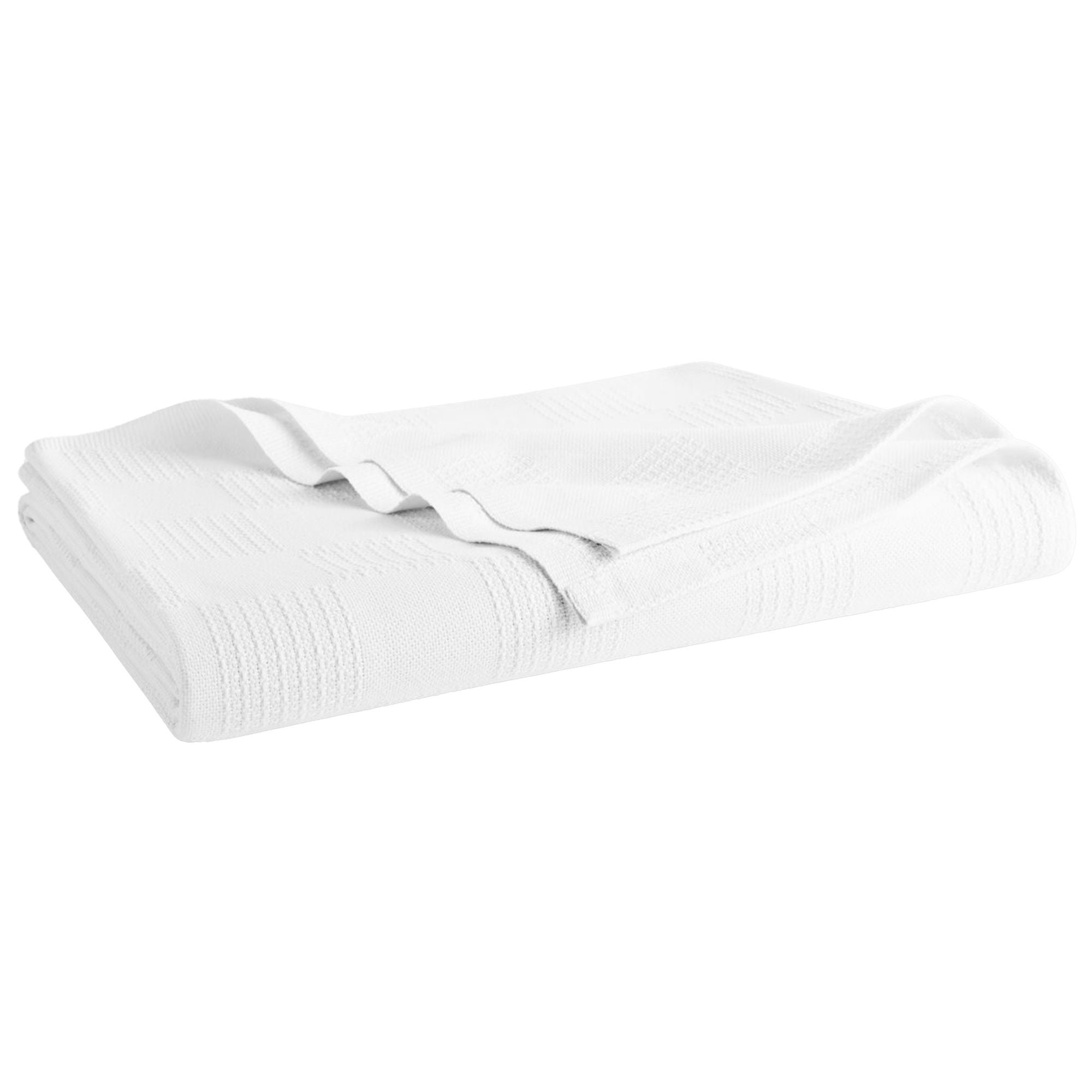 Standard Textile - 78465300 Blanket Monarch 74 X 96 Inch Cotton / Polyester 4 lbs. White